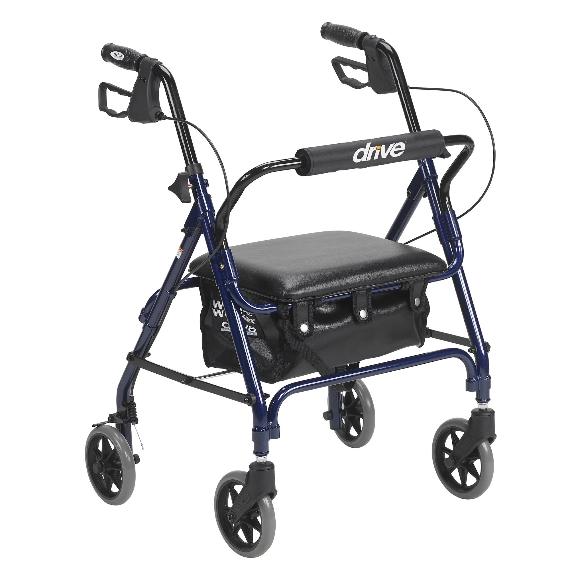 Drive DeVilbiss Healthcare drive Junior Four-Wheel Rollator, 28 – 33 Inch Handle Height