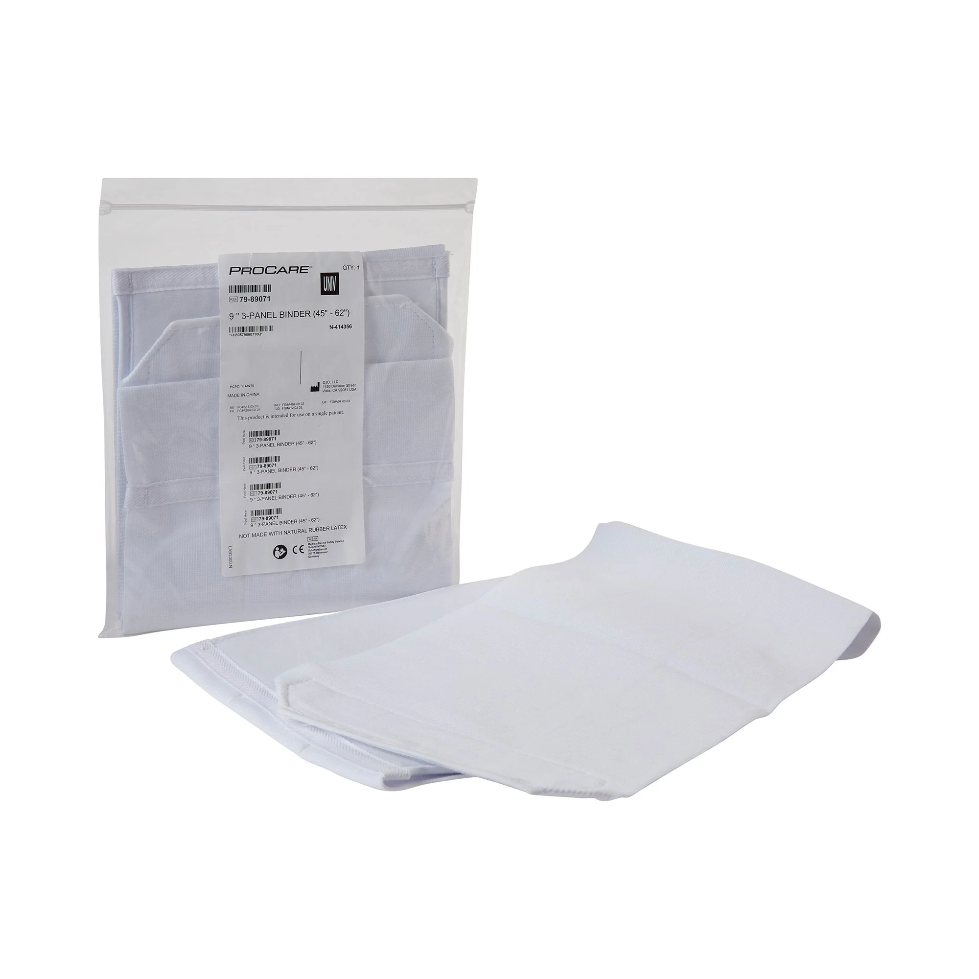 DJO ProCare 3-Panel Abdominal Support, One Size Fits 45 – 62 Inch Waists - Image 2