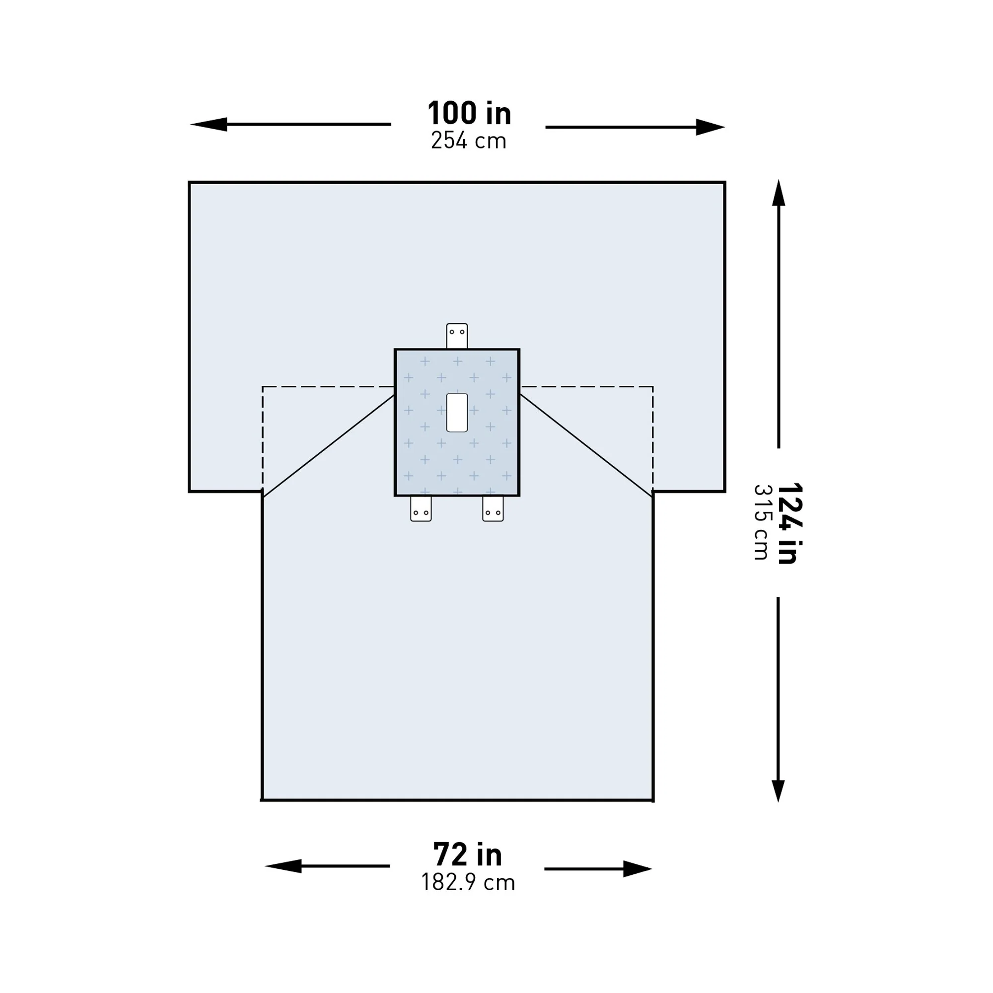 McKesson Brand McKesson Sterile Pediatric Laparotomy Drape, 100 x 72 x 124 Inch (10/CS)