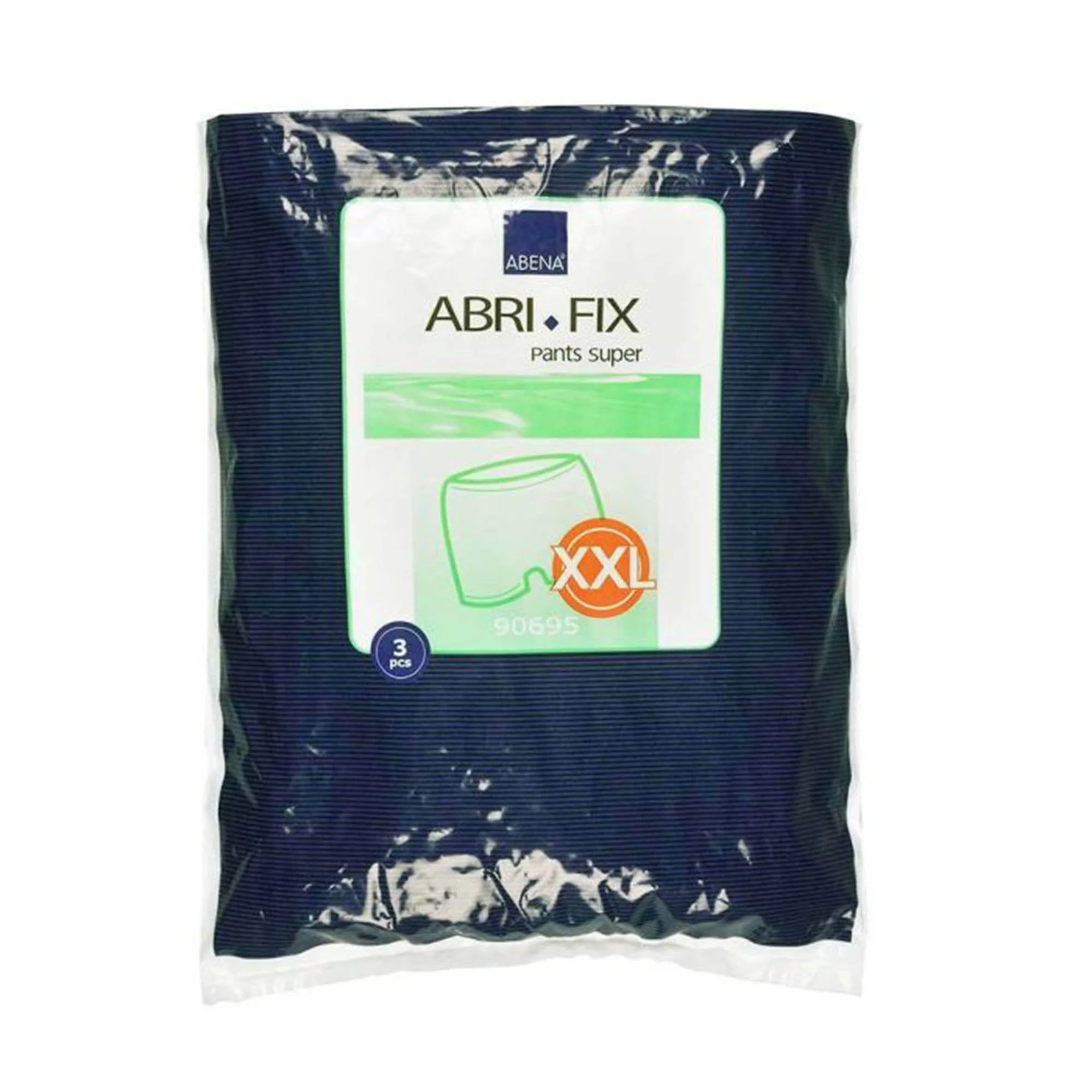 Abena North America Abri-Fix Super Knit Pant Unisex Microfiber 2X-Large Pull On Reusable (60/CS)