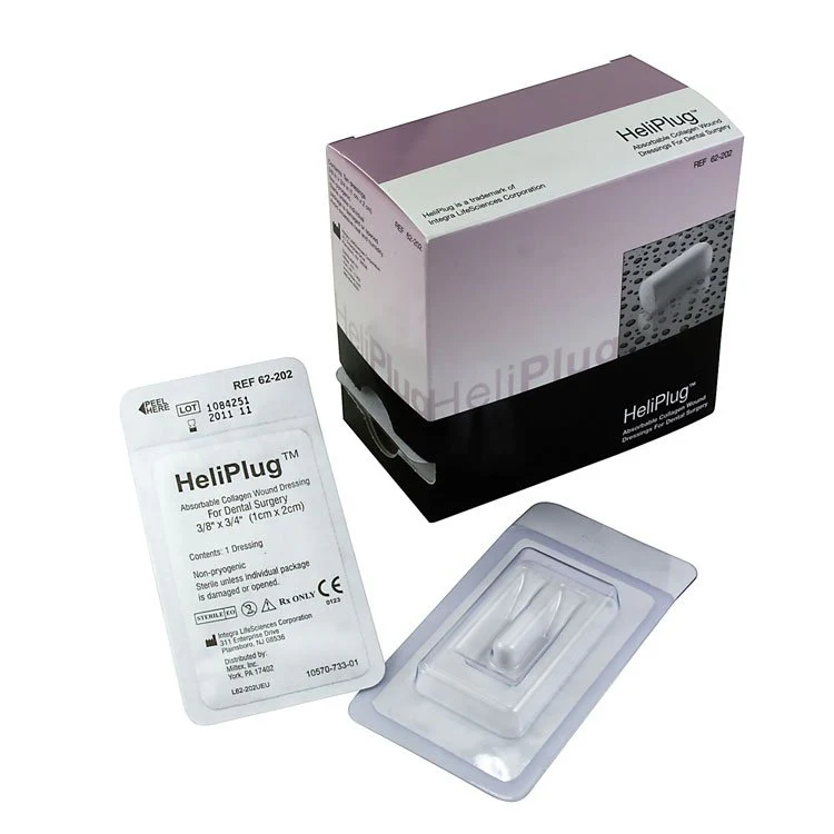 Integra Lifesciences HeliPlug Collagen Dressing (10/BX)