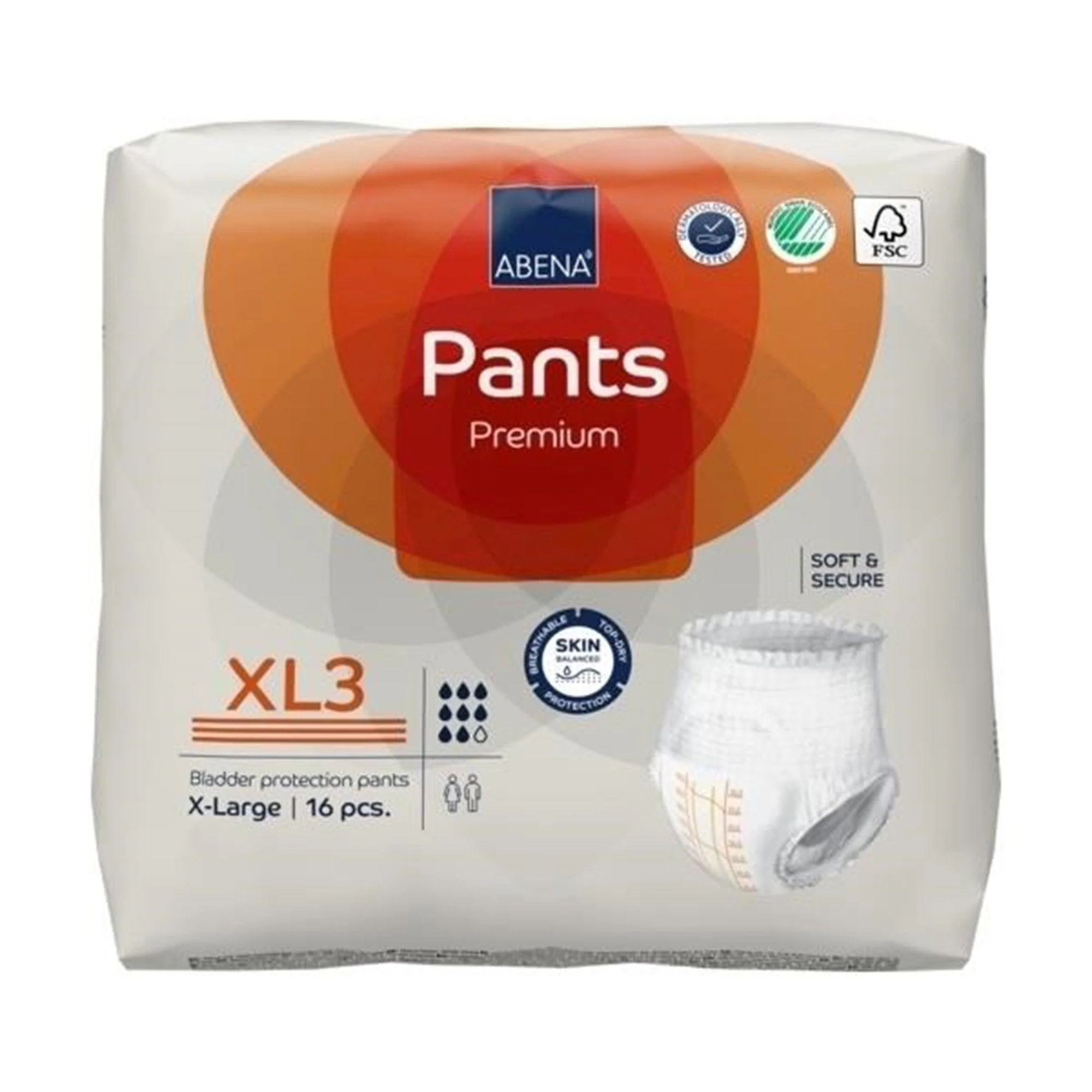 Abena North America Abena Premium Pants XL3 Incontinence Brief, X-Large (96/CS) - Image 4