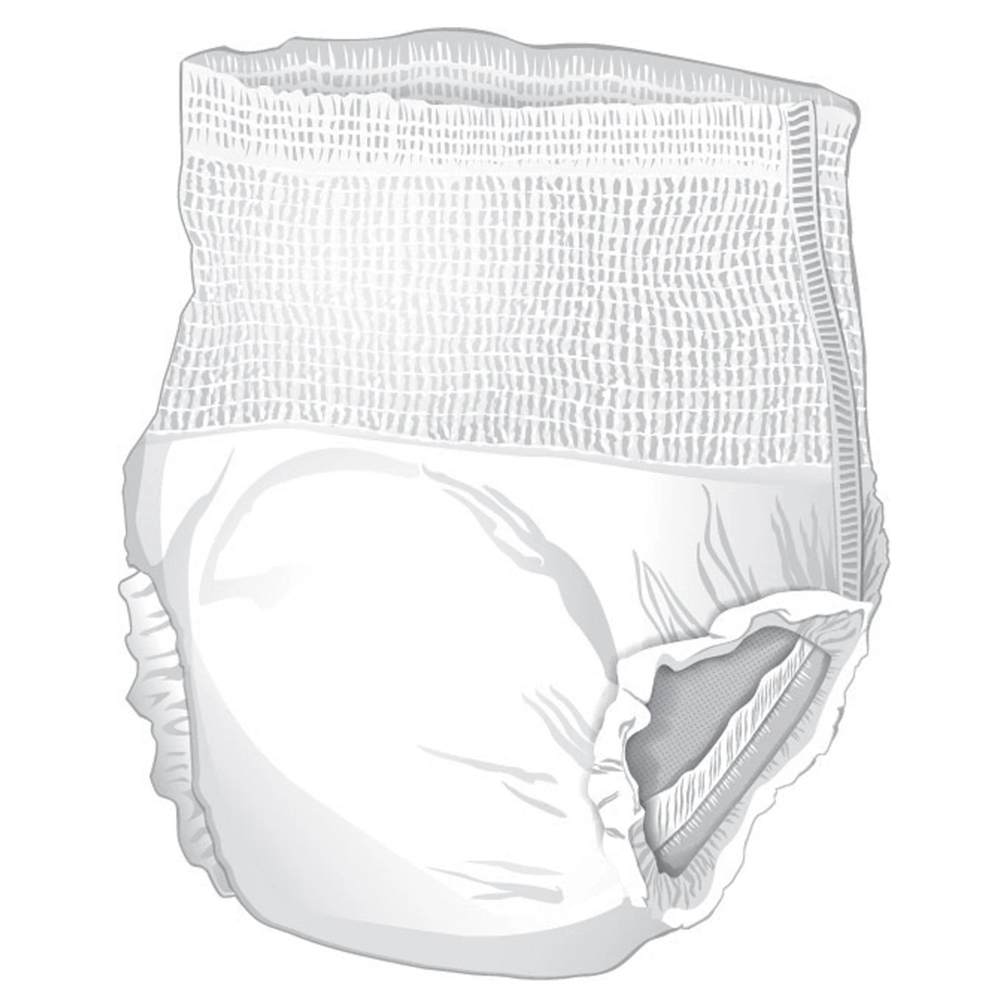 McKesson Brand McKesson Classic Light Absorbency Incontinence Underwear, Extra Large (4/CS) - Image 2
