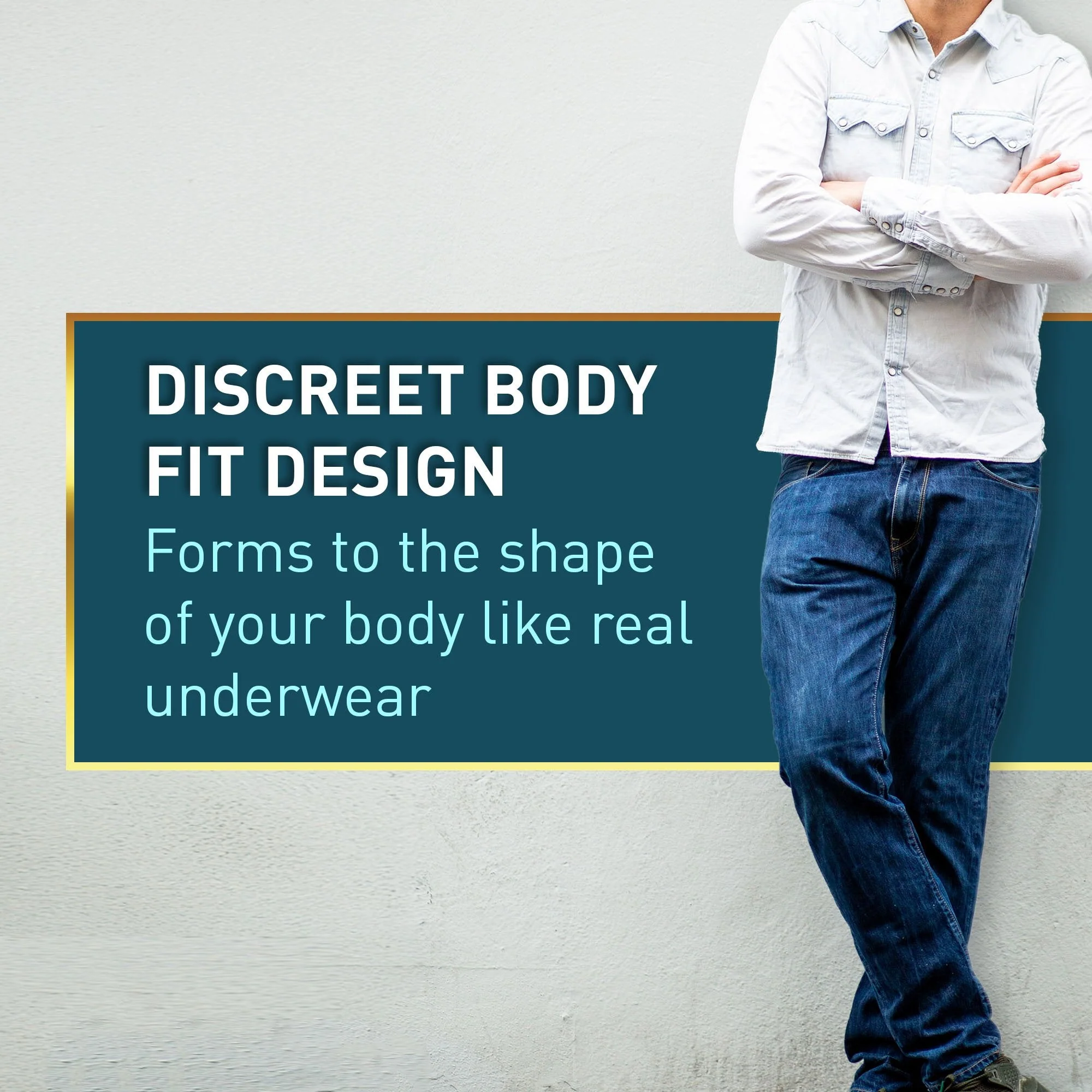 McKesson Brand McKesson Premium Discreet Underwear for Men, Heavy Absorbency, Extra Large (80/CS) - Image 2