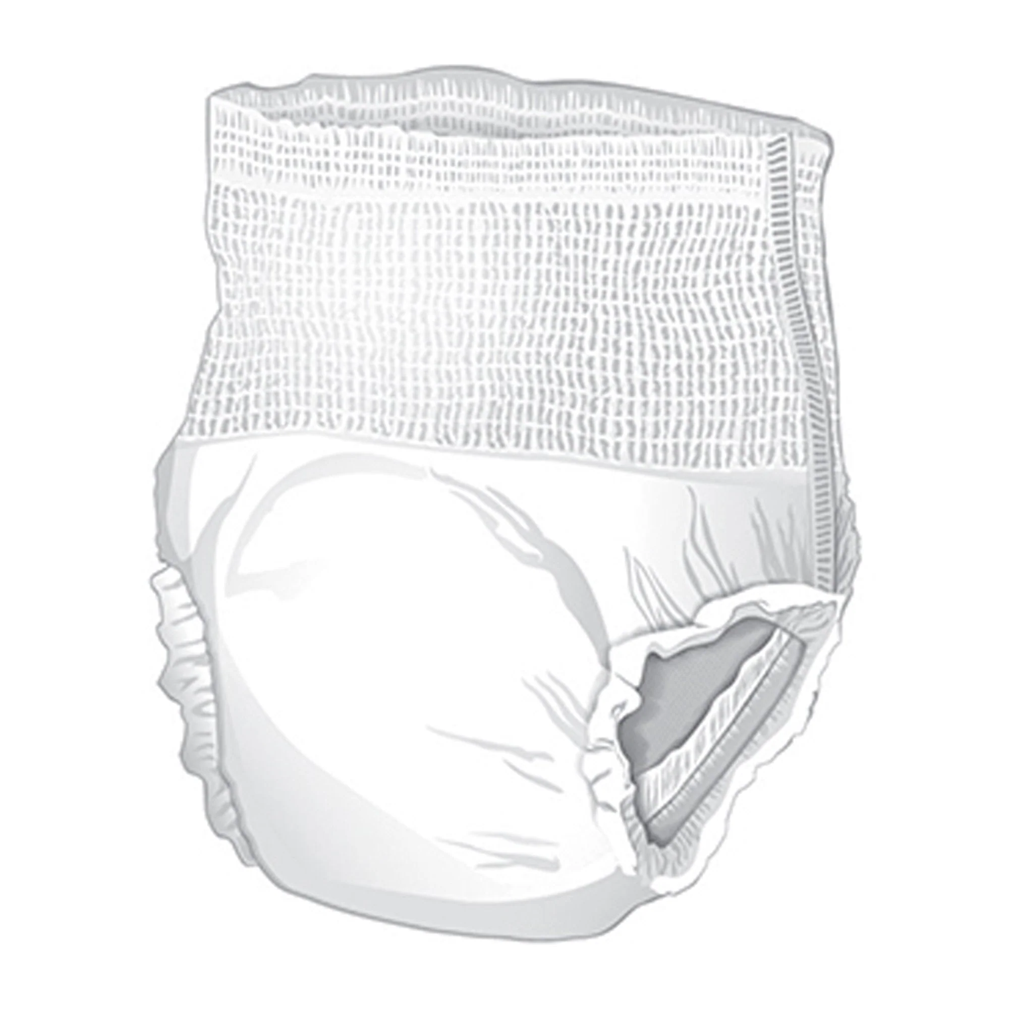 McKesson Brand McKesson Ultimate Heavy Absorbency Incontinence Underwear, Large (72/CS) - Image 2