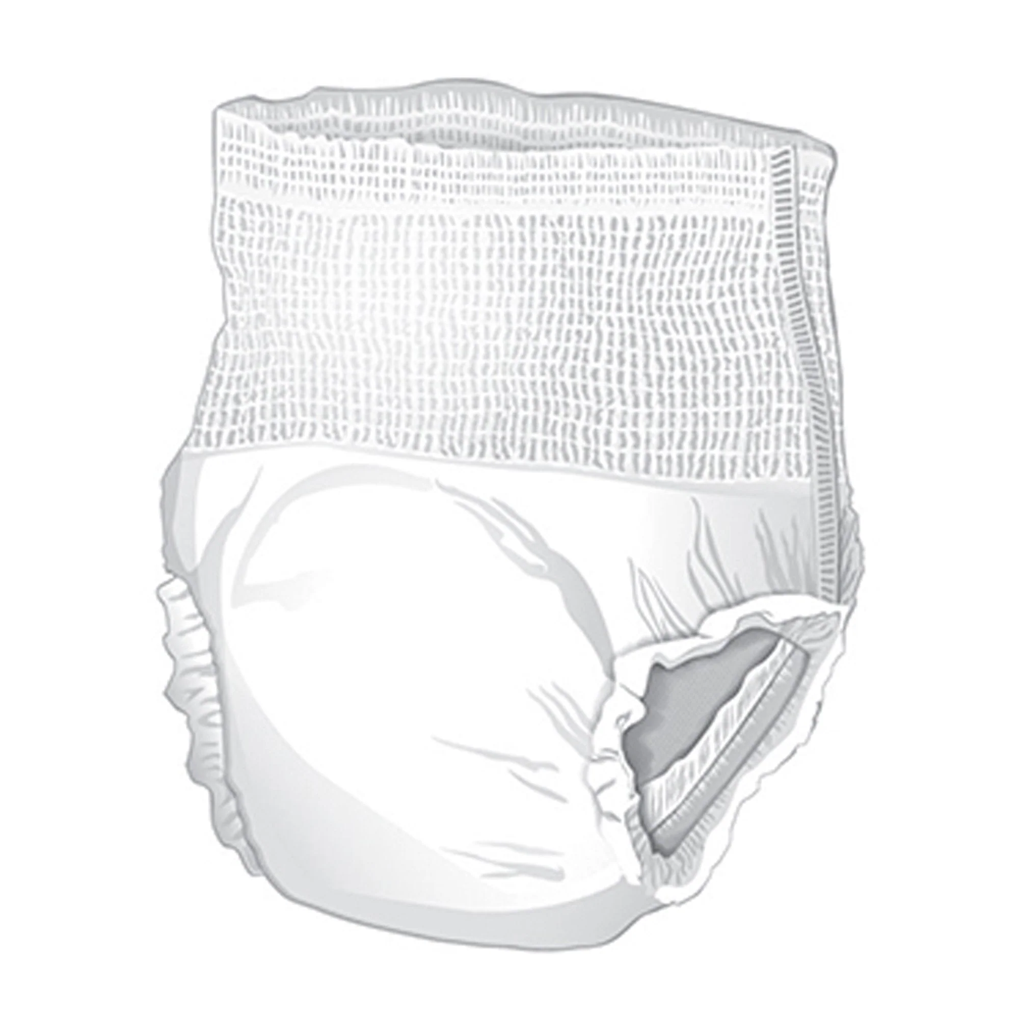 McKesson Brand McKesson Extended Wear Maximum Absorbency Underwear, Extra Large (48/CS) - Image 2