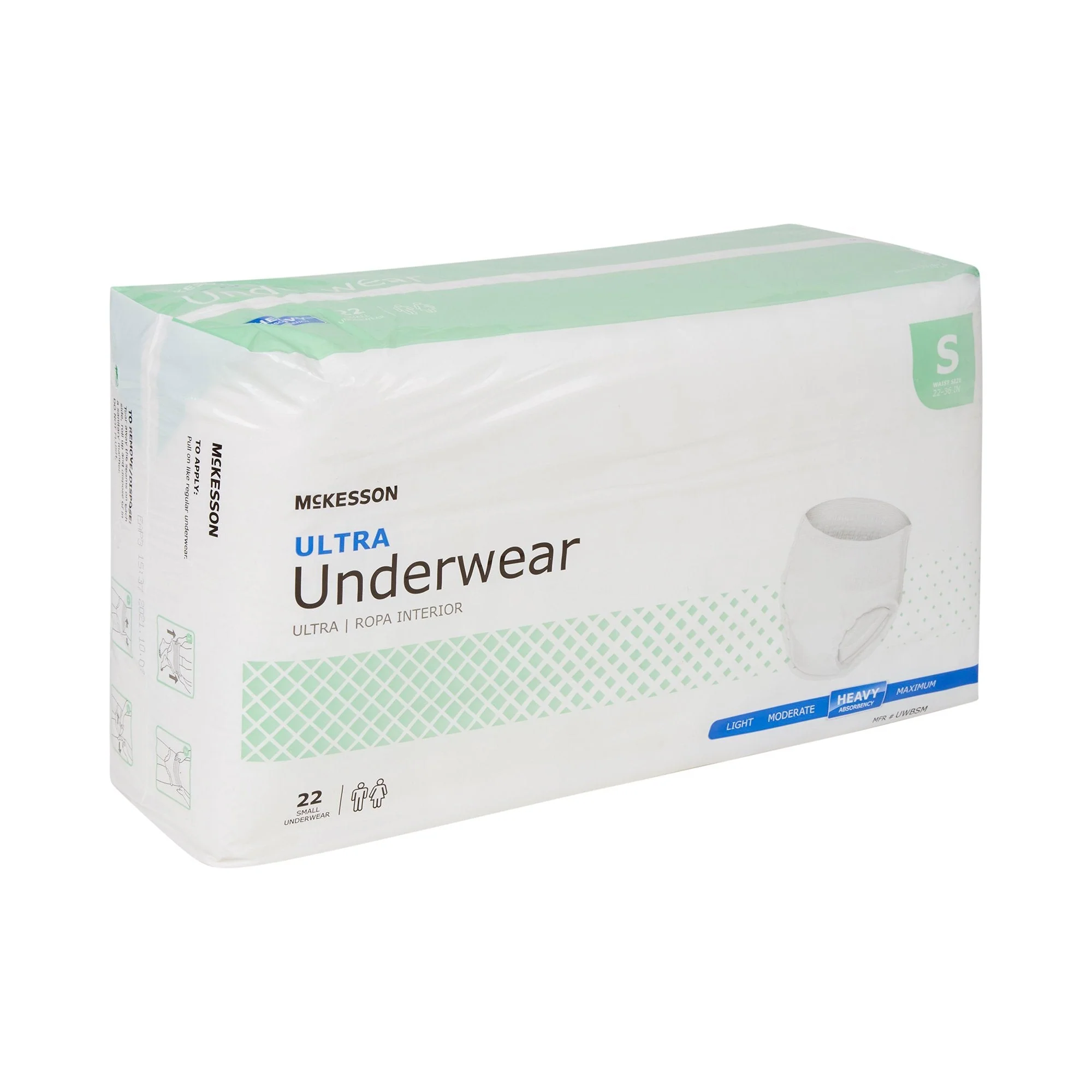 McKesson Brand McKesson Ultra Heavy Absorbent Underwear, Small (4/CS) - Image 5