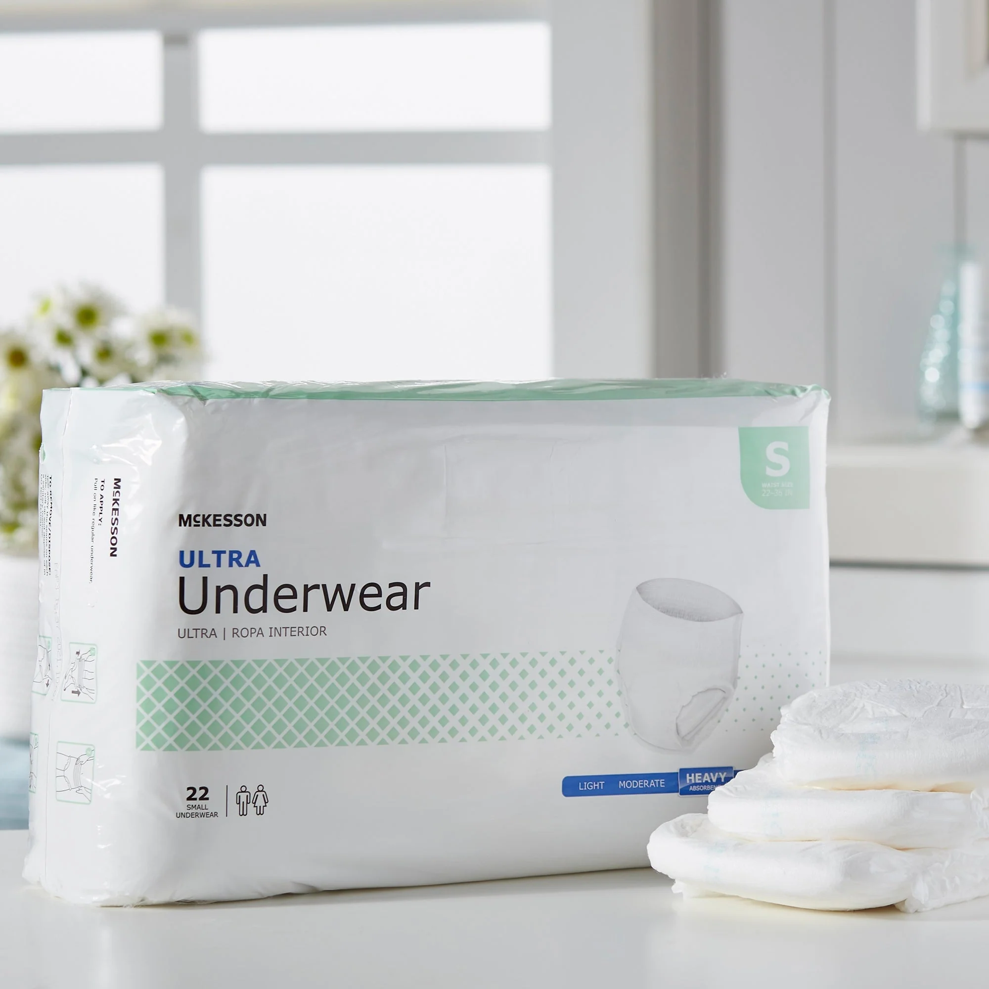 McKesson Brand McKesson Ultra Heavy Absorbent Underwear, Small (4/CS) - Image 6