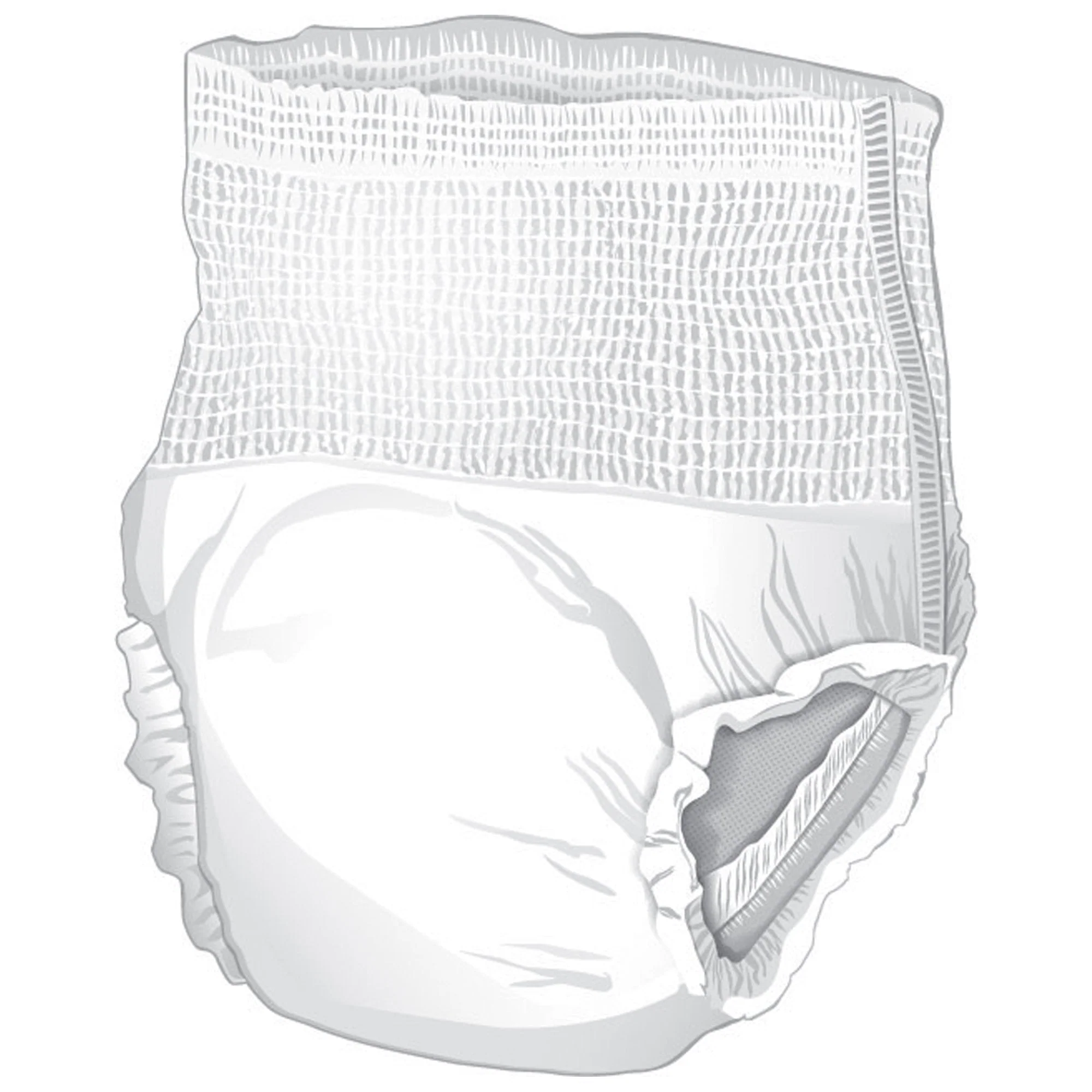 McKesson Brand McKesson Ultra Heavy Absorbent Underwear, X-Large (4/CS) - Image 2