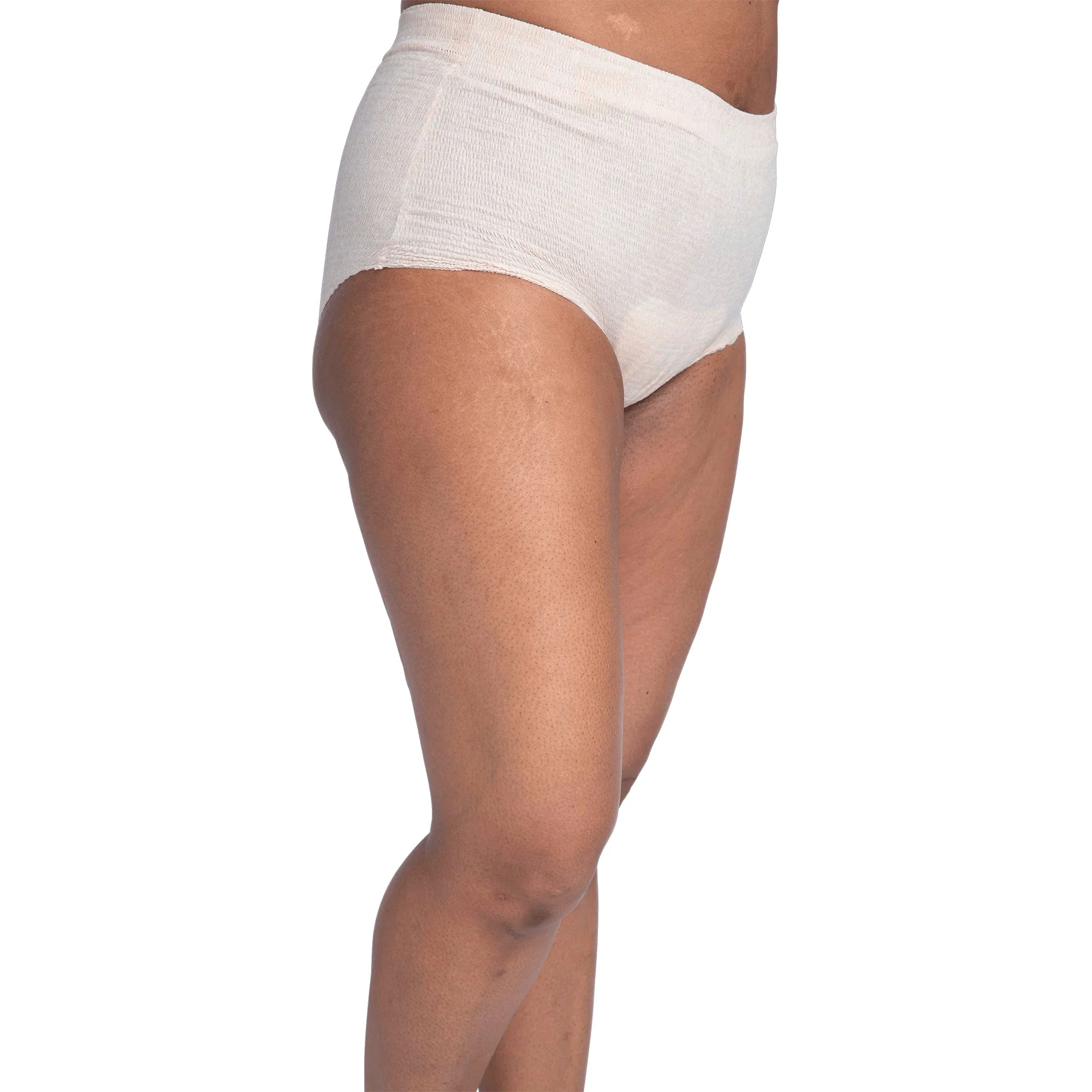Valrico LLC Nexwear Women's Pull-On Absorbent Underwear, Large, Tan (60/CS) - Image 2