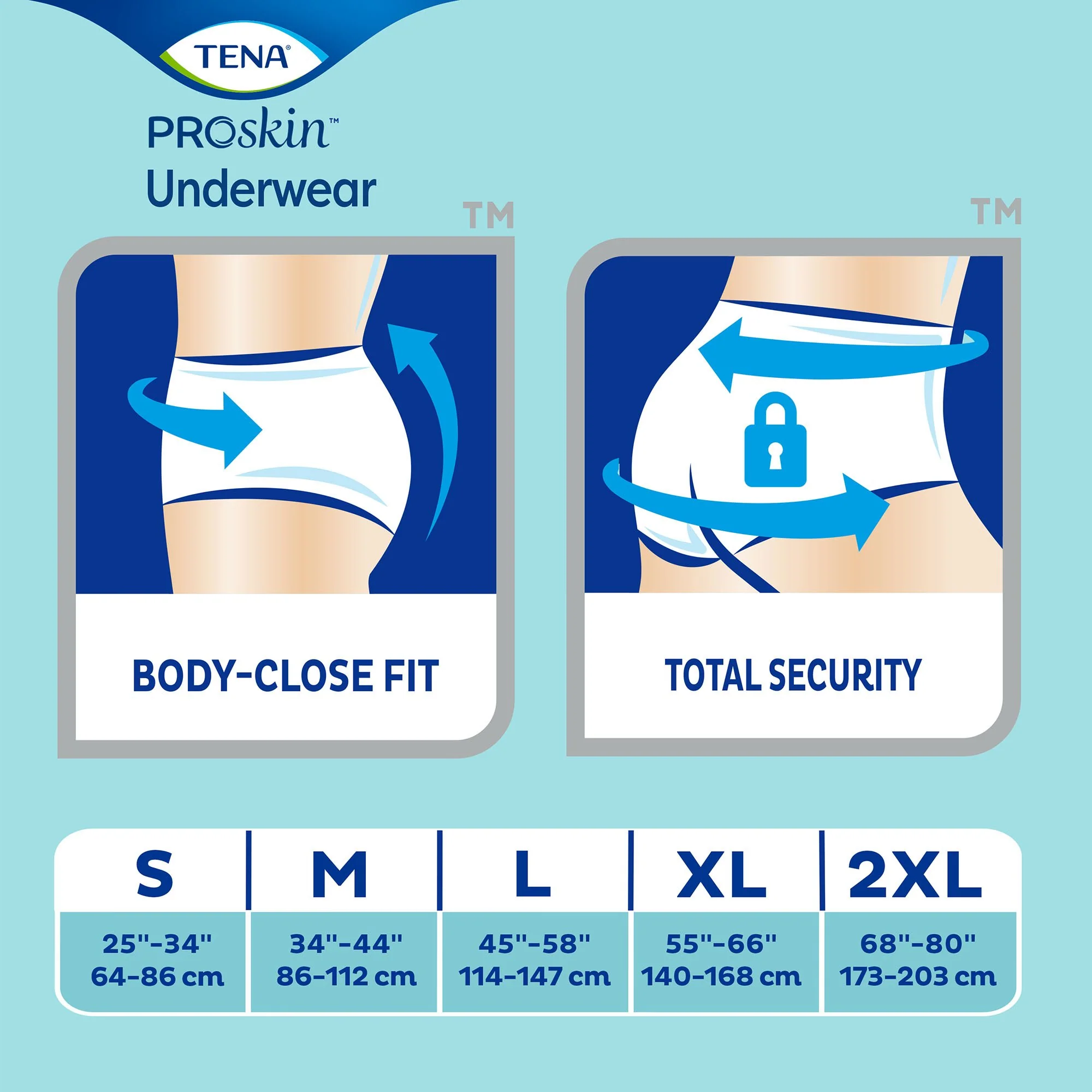 Essity HMS North America Inc Tena ProSkin Plus Fully Breathable Absorbent Underwear, Extra Large (56/CS) - Image 4