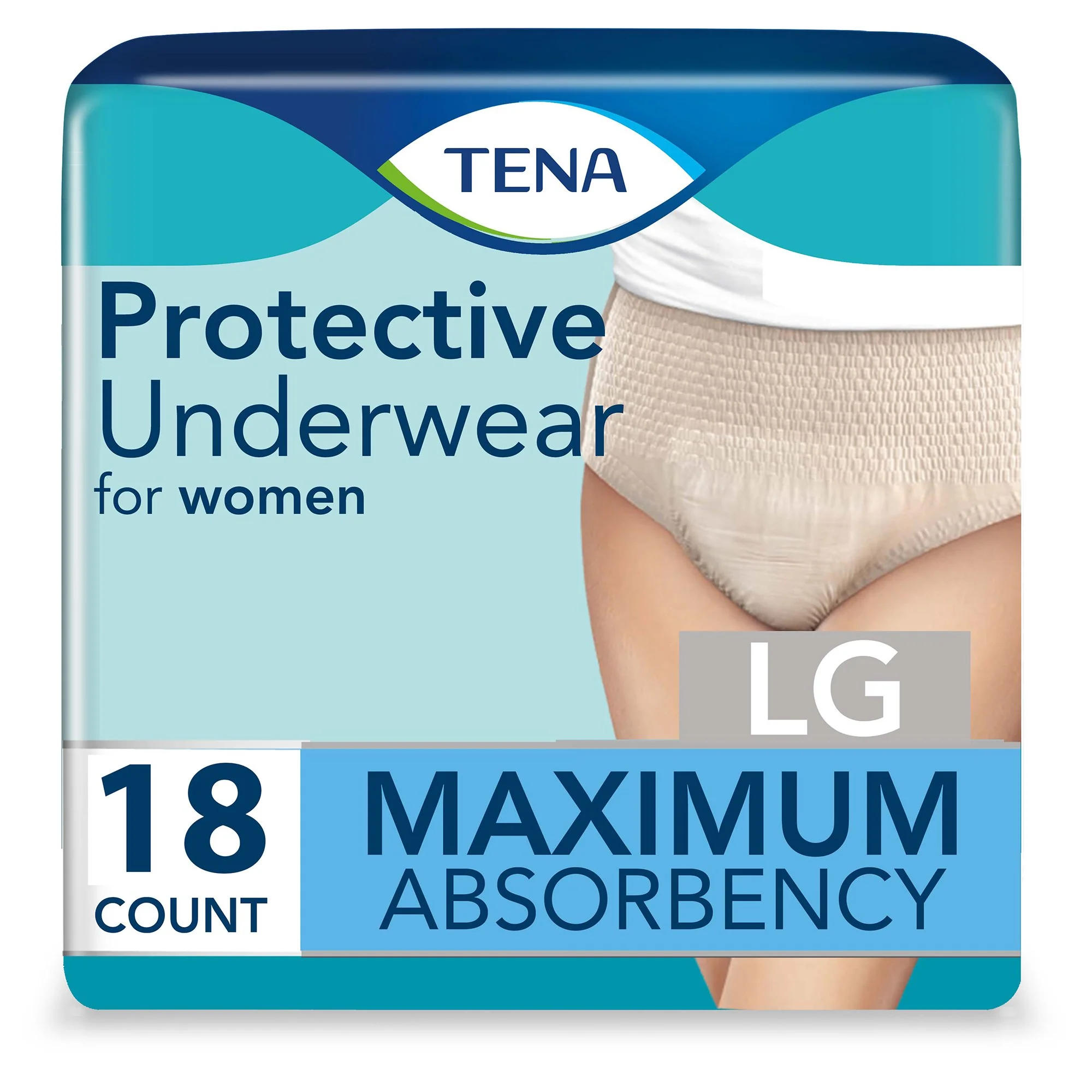 Essity HMS North America Inc Tena ProSkin Maximum Absorbent Underwear for Women, Large (72/CS) - Image 3
