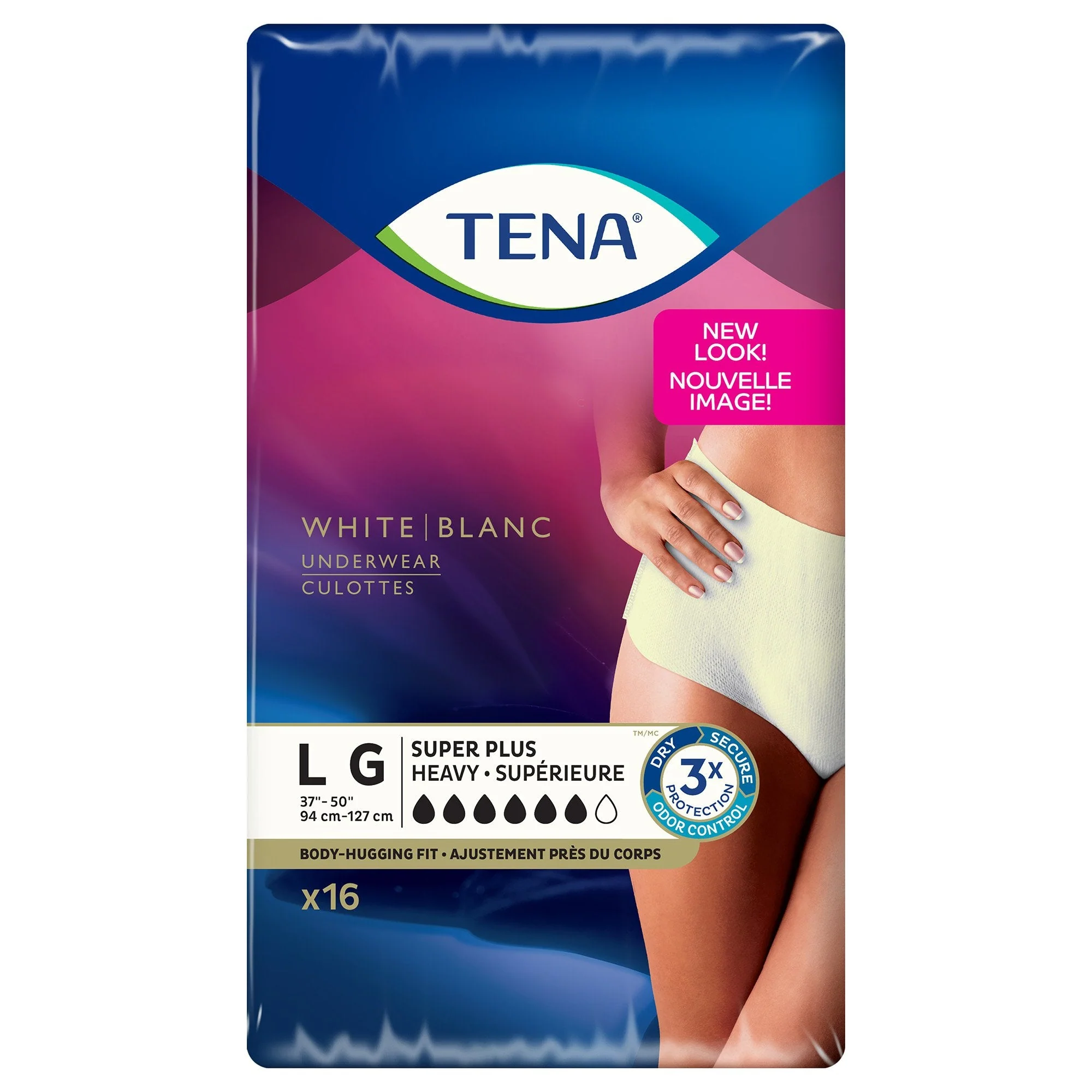Essity HMS North America Inc Tena Women Super Plus Absorbent Underwear, Large (64/CS) - Image 2