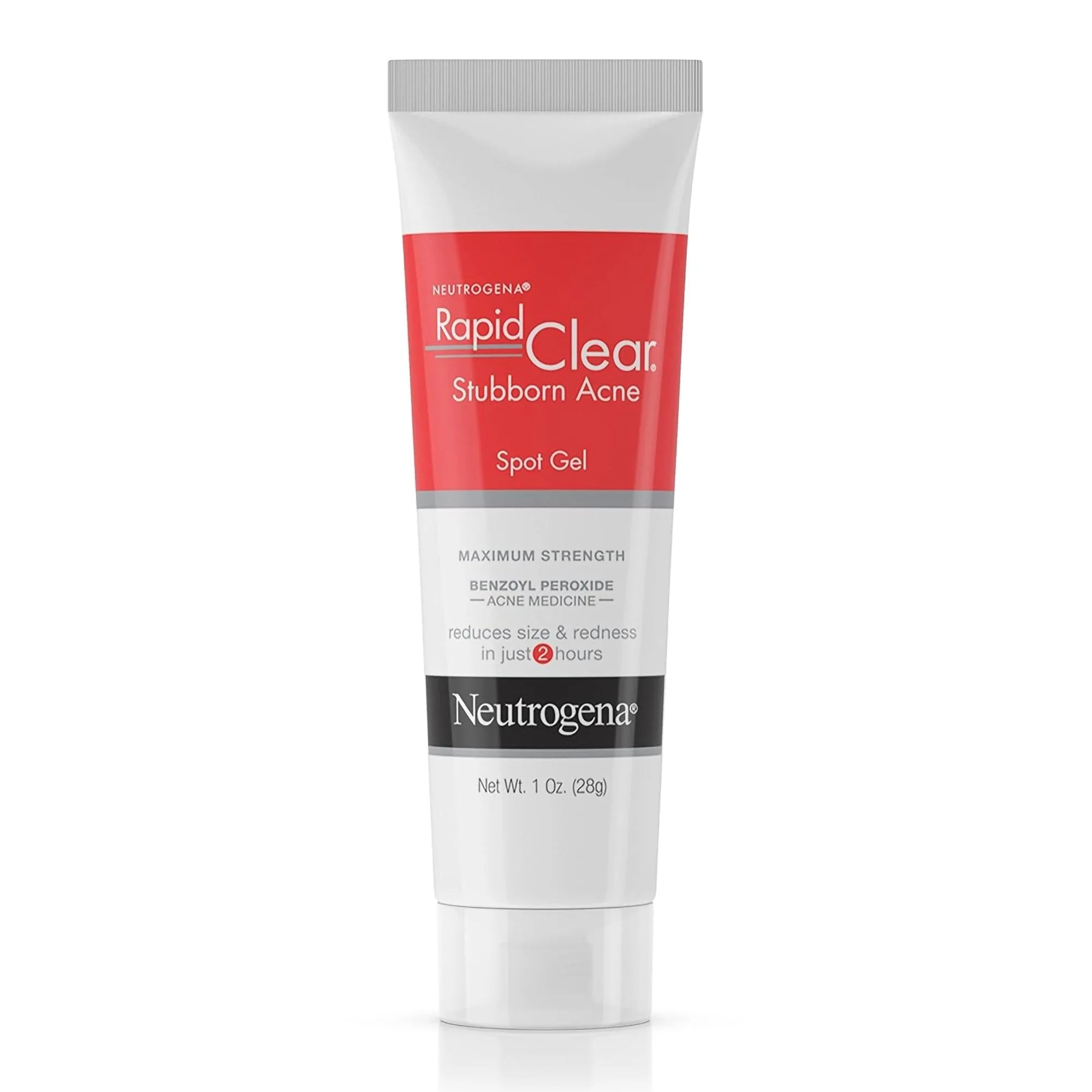 J & J Sales Neutrogena Rapid Clear Stubborn Acne Spot 10% Benzoyl Peroxide Gel, 1 ounce