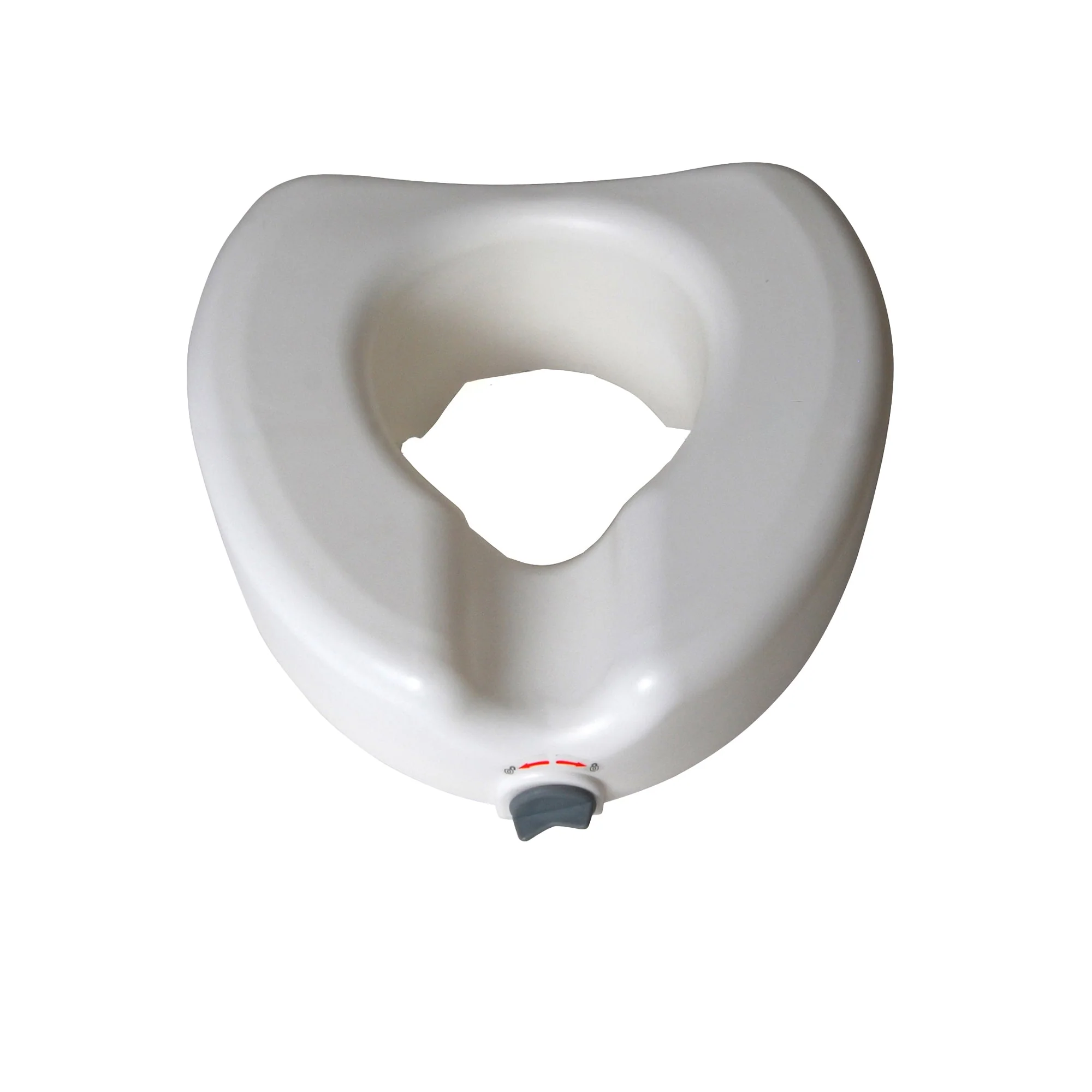 Drive DeVilbiss Healthcare drive Premium Raised Toilet Seat, 17 x 16.5 x 4.5 Inch