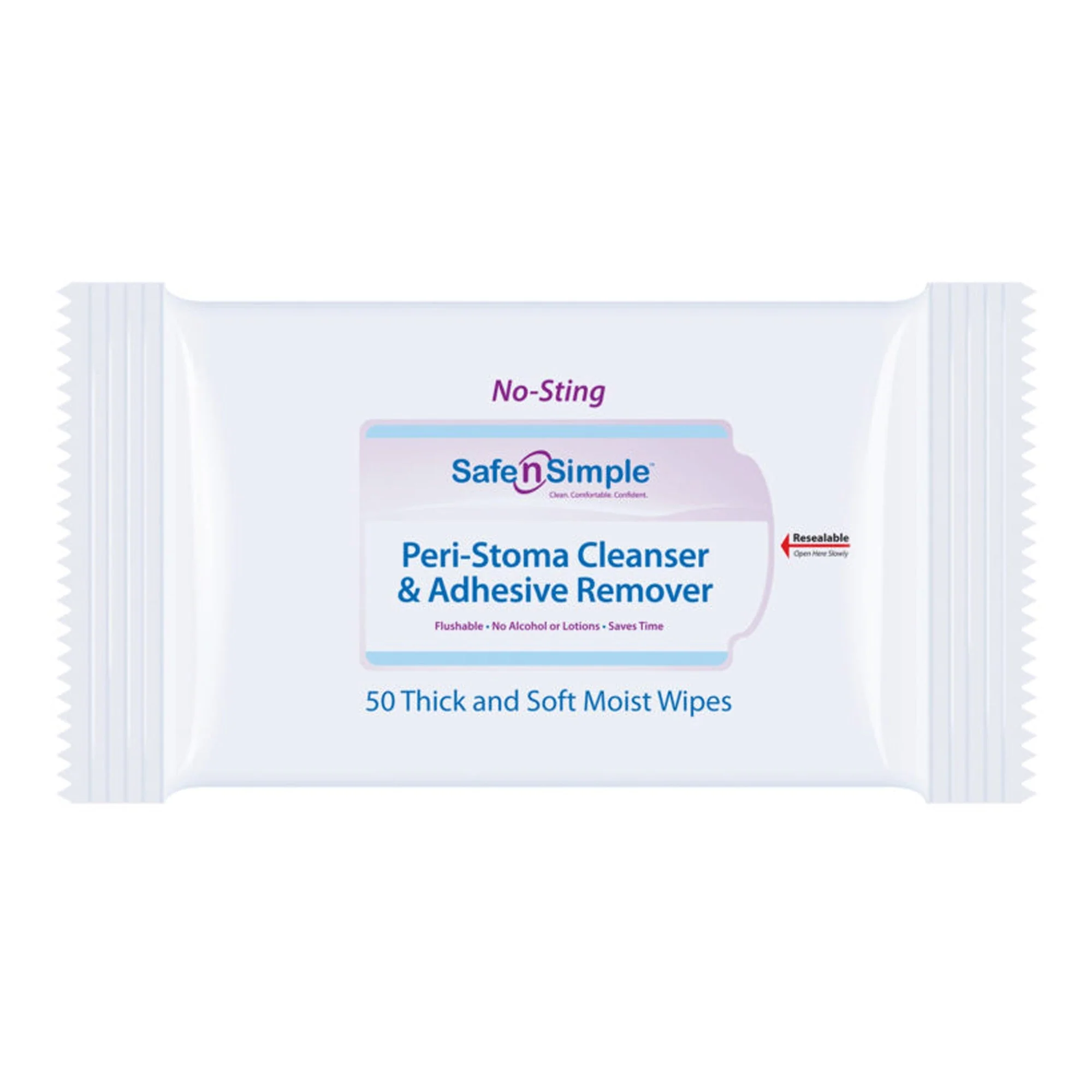 Safe N Simple Safe n Simple Adhesive Remover Wipes (600/CS) - Image 4