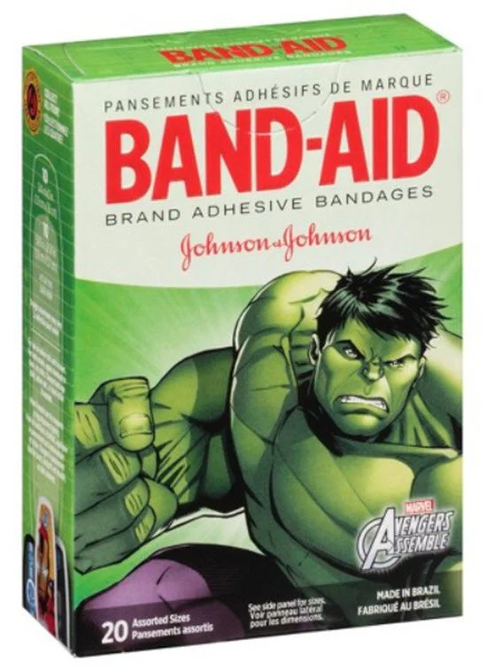 Kenvue Brands LLC Band-Aid Kid Design (Avengers) Adhesive Strip, Assorted Sizes (480/CS)