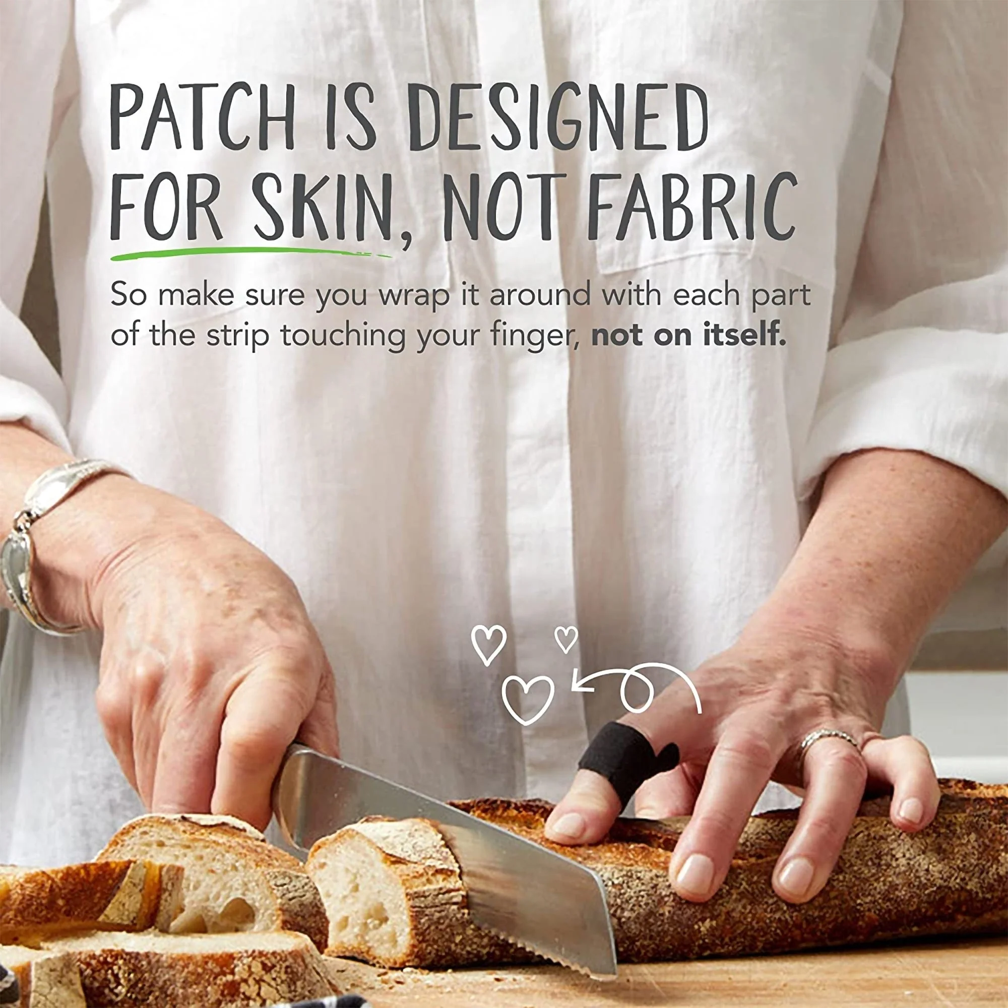 Nutricare USA LLC Patch On The Go Sample Pack Adhesive Strip, 3/4 x 3 Inch (100/CS) - Image 4