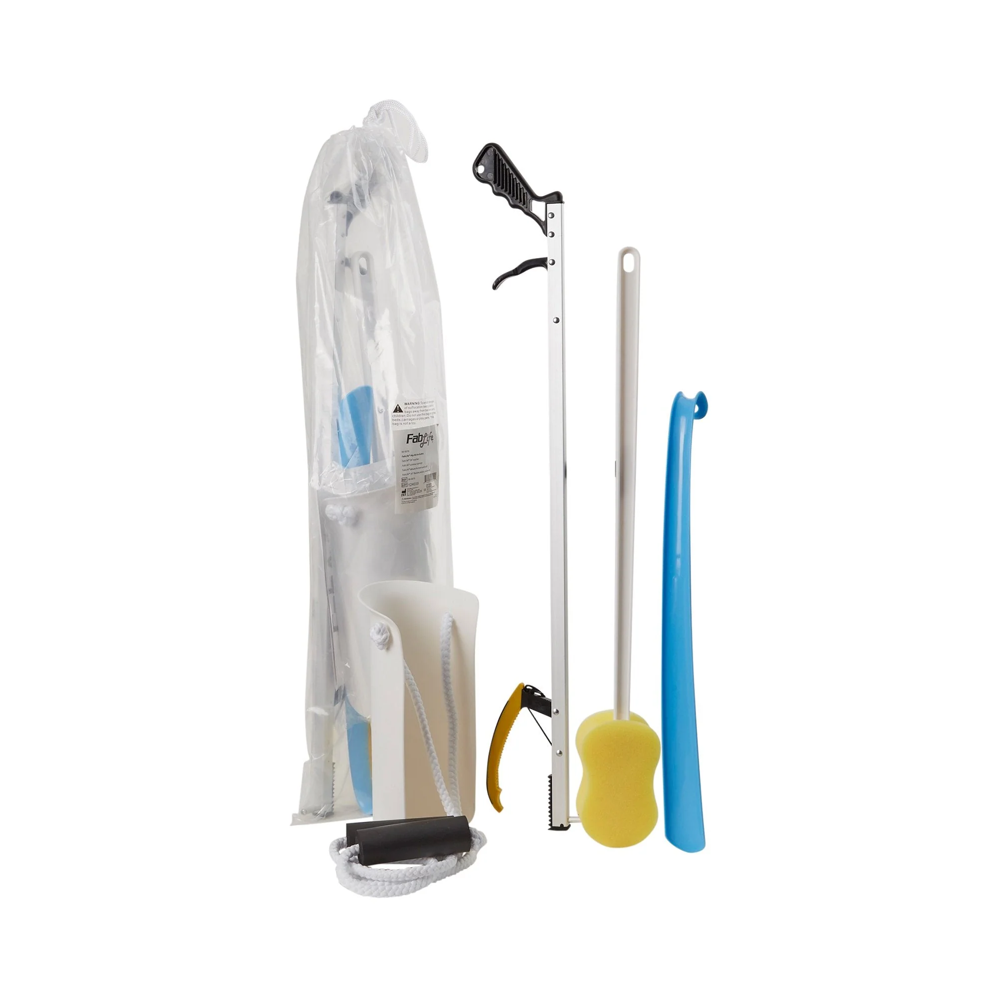 Fabrication Enterprises FabLife Hip Kit with 26 Inch Reacher and 18 Inch Plastic Shoehorn