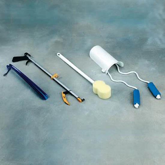 Performance Health ADL Hip / Knee Equipment Kit SammonsPreston Hip Kit ll Reacher - 32 Inch Length / Shoehorn - 16-1/2 Inch Length