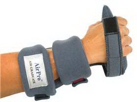 Alimed Air Graduate Wrist / Hand Splint OCSI AirPro Fabric Left or Right Hand Blue One Size Fits Most
