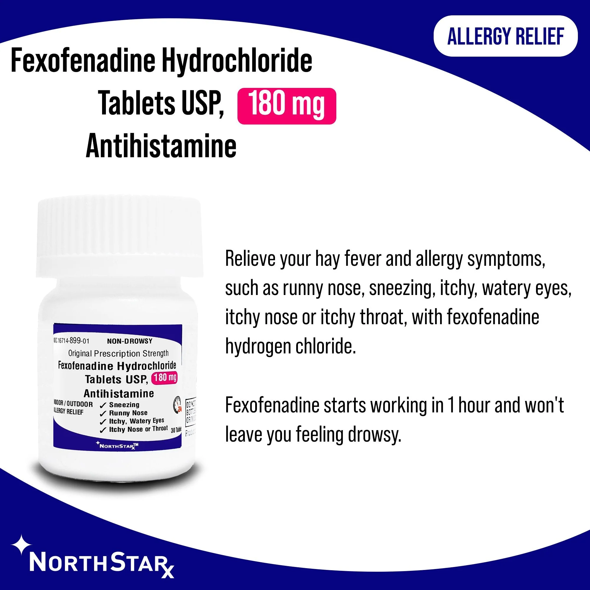 NorthStar Rx NorthStar Rx Fexofenadine Allergy Relief - Image 2