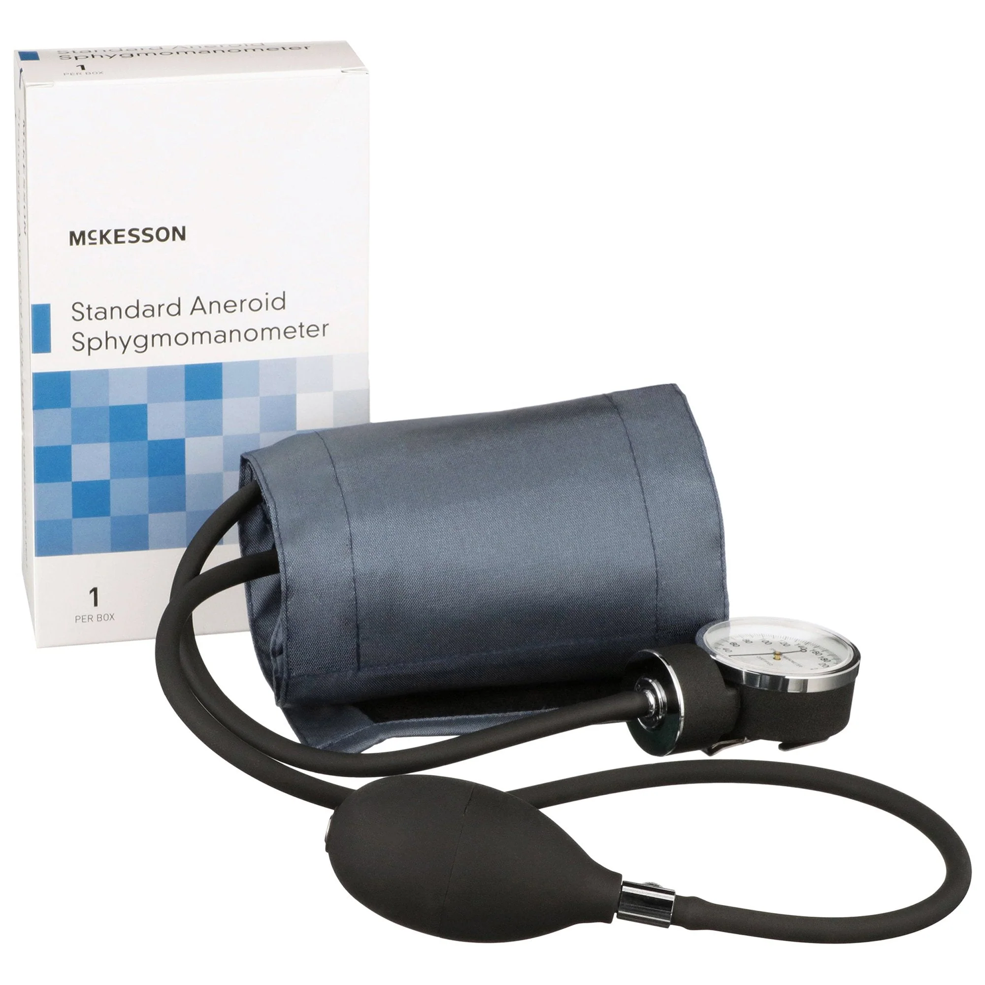 McKesson Brand McKesson Aneroid Sphygmomanometer with Cuff, 2-Tube, Pocket-Size, Medium Cuff (20/CS)