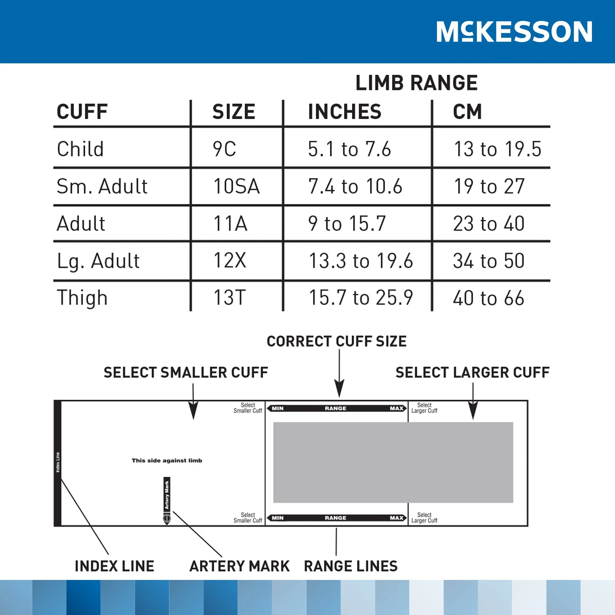 McKesson Brand McKesson Brand Aneroid Sphygmomanometer with Cuff, 2-Tube, Pocket-Size, Handheld (20/CS) - Image 4