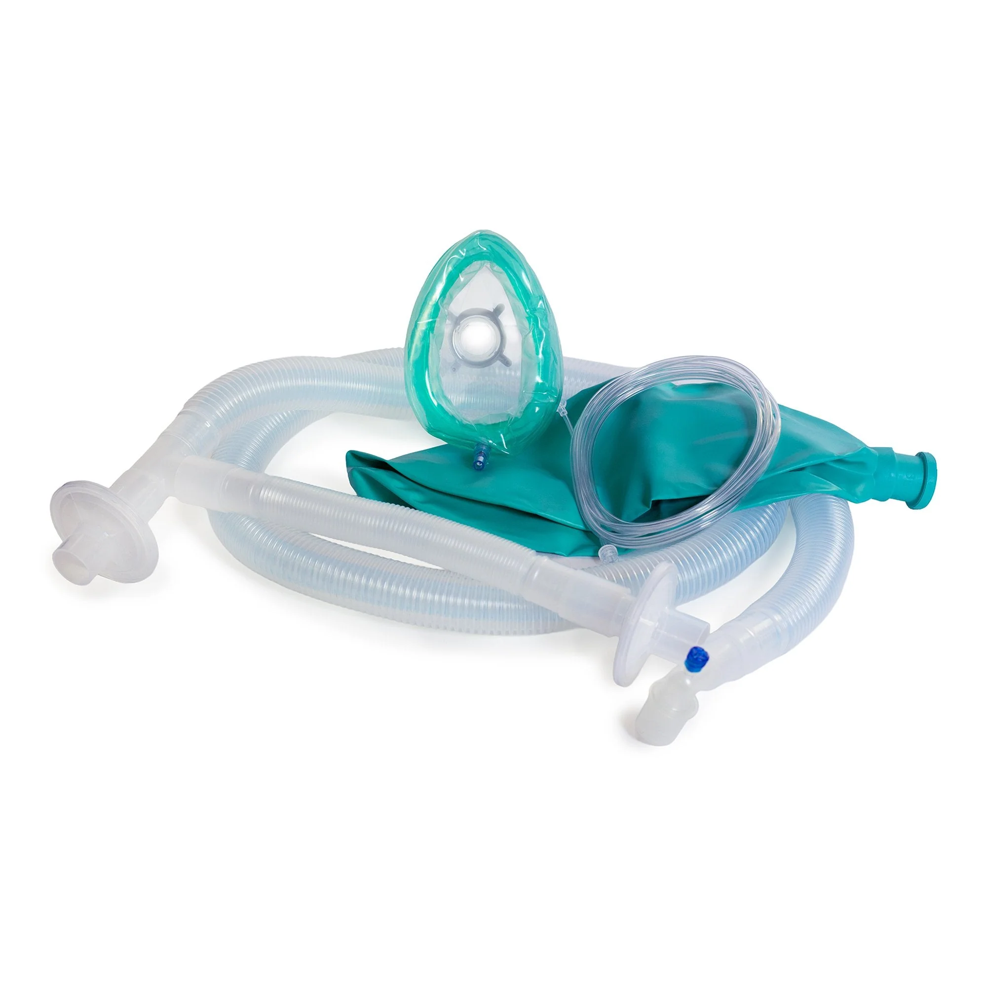 Anesthesia Breathing Circuit McKesson Expandable Tube 60 Inch Tube Single Limb Adult 3 Liter Bag Single Patient Use