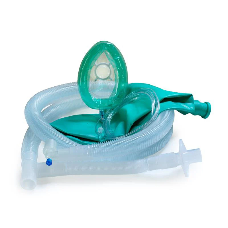 Anesthesia Breathing Circuit McKesson Expandable Tube 60 Inch Tube Single Limb Adult 3 Liter Bag Single Patient Use