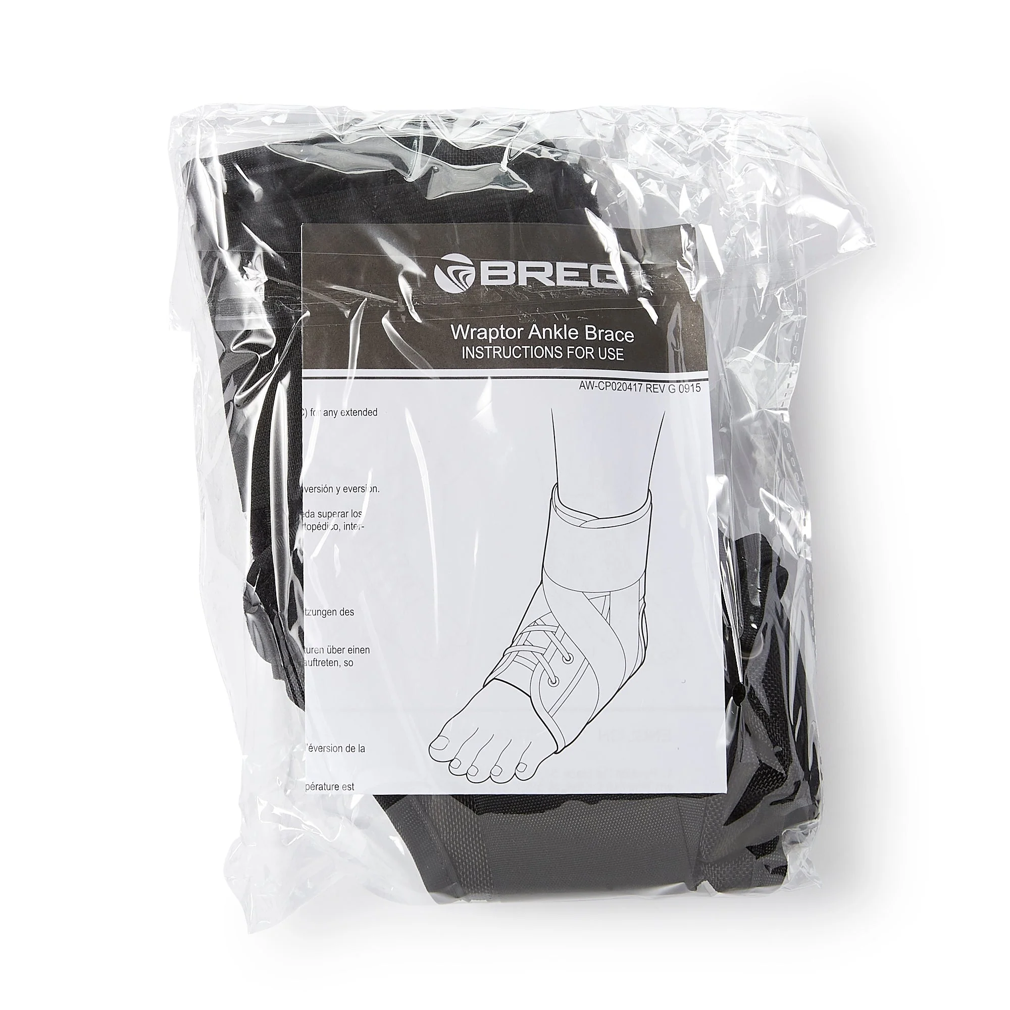 Breg Breg Wraptor Ankle Brace, Medium