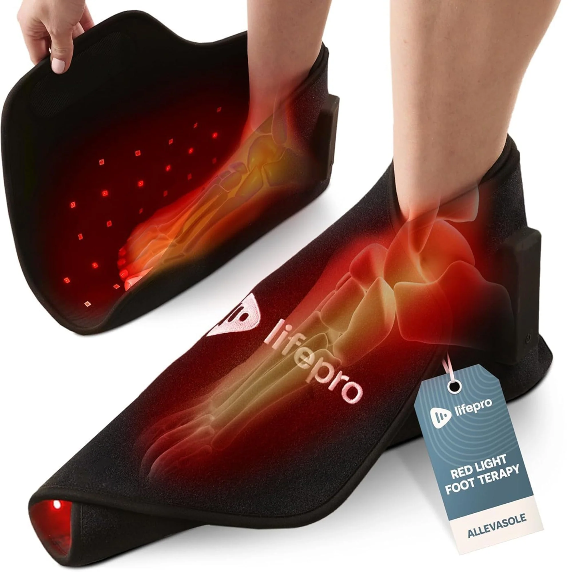 Lifepro Fitness LLC Ankle Support LifeproAllevaSole Wrap Around Ankle / Foot - Image 3