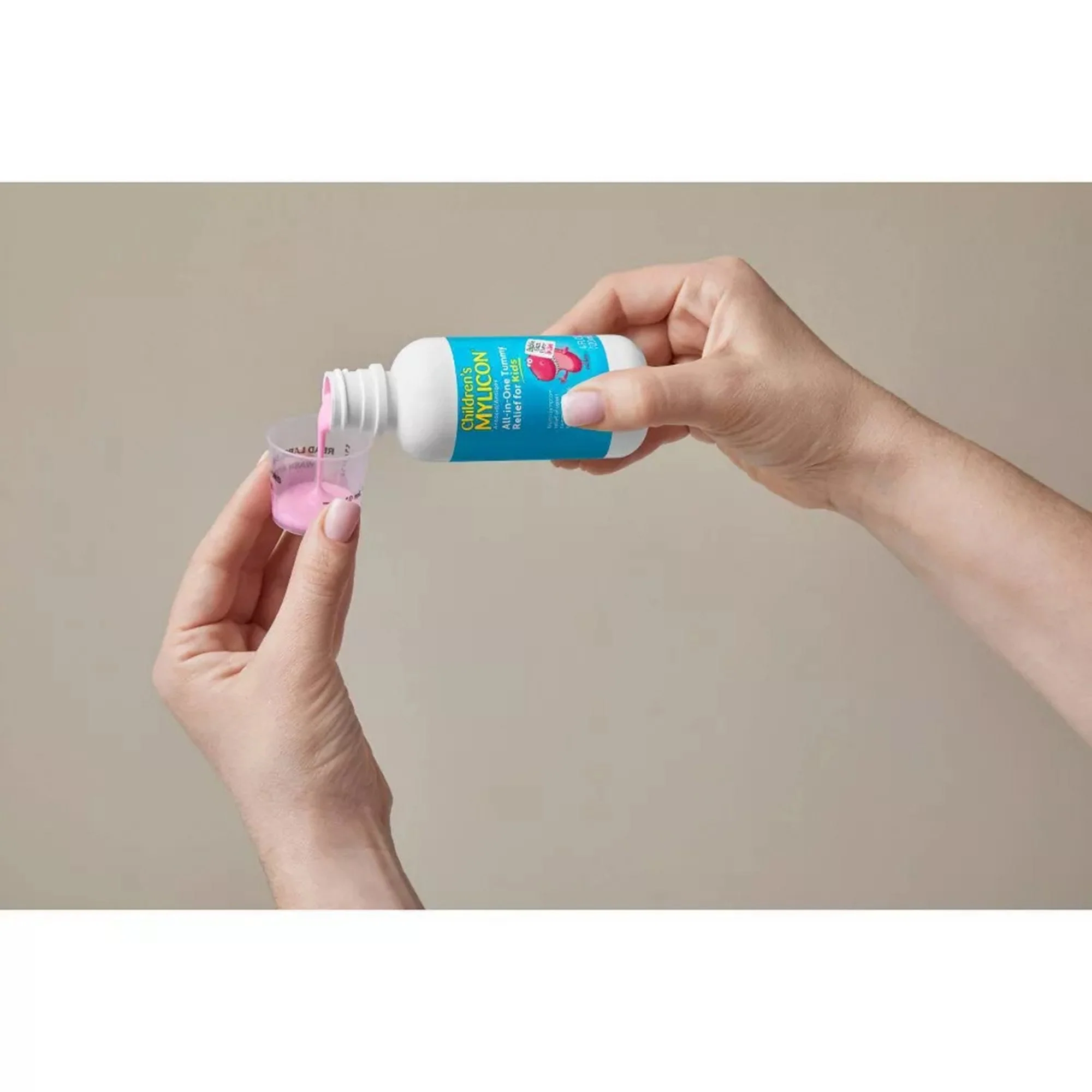 Infirst Healthcare Inc Mylicon Children's All-in-One Tummy Relief For Kids Bubble Gum Flavor - Image 3