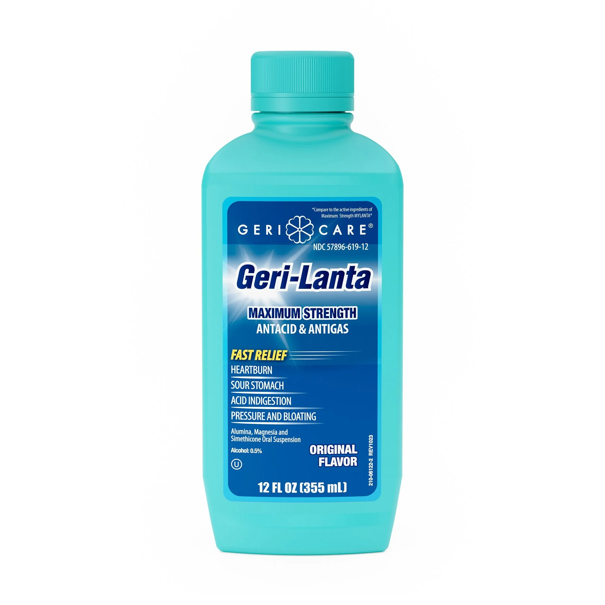 Geri-Care Geri-Care Maximum Strength Antacid Oral Suspension, 12-ounce bottle (12/CS)
