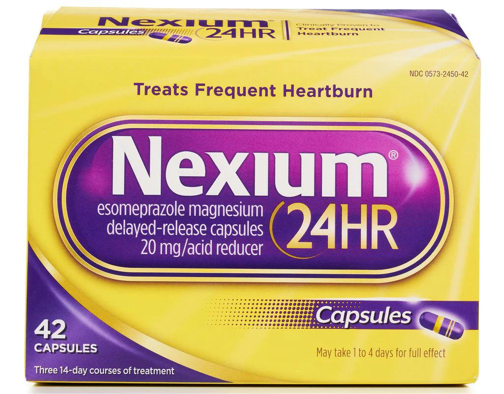 Glaxo Consumer Products Nexium 24HR Capsules Clear Minis (42/CT)