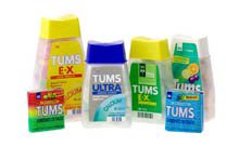 Glaxo Consumer Products Tums Extra Strength 750 Antacid Chewable Tablets Assorted Fruit