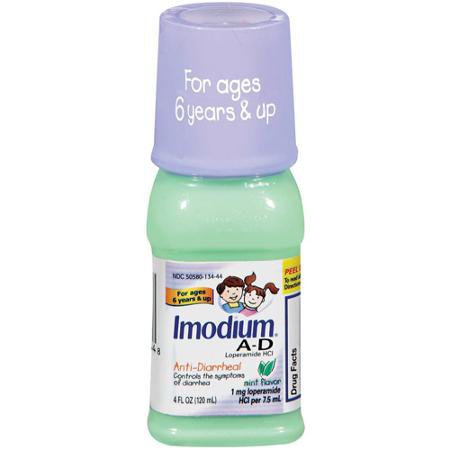 J & J Sales Children's Imodium A-D Anti-Diarrheal Oral Solution Mint Flavor