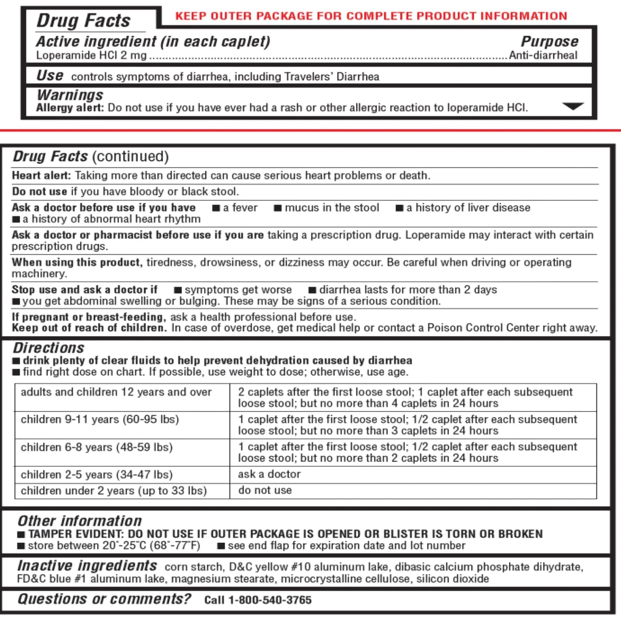 Geri-Care Geri-Care Loperamide Anti-Diarrheal (24/CS) - Image 2