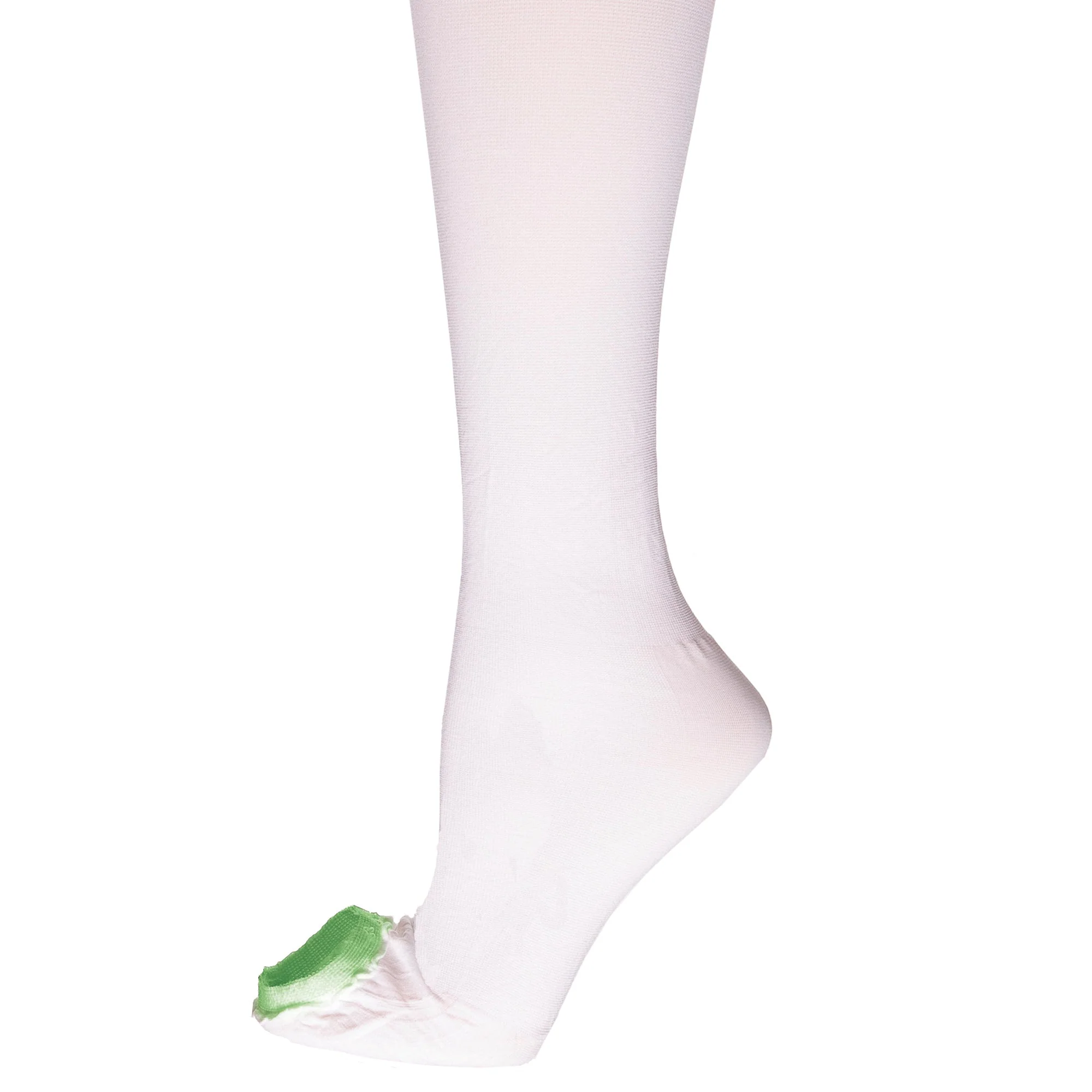 Anti-embolism Stocking LifeSPAN Thigh High X-Large / Regular White Inspection Toe