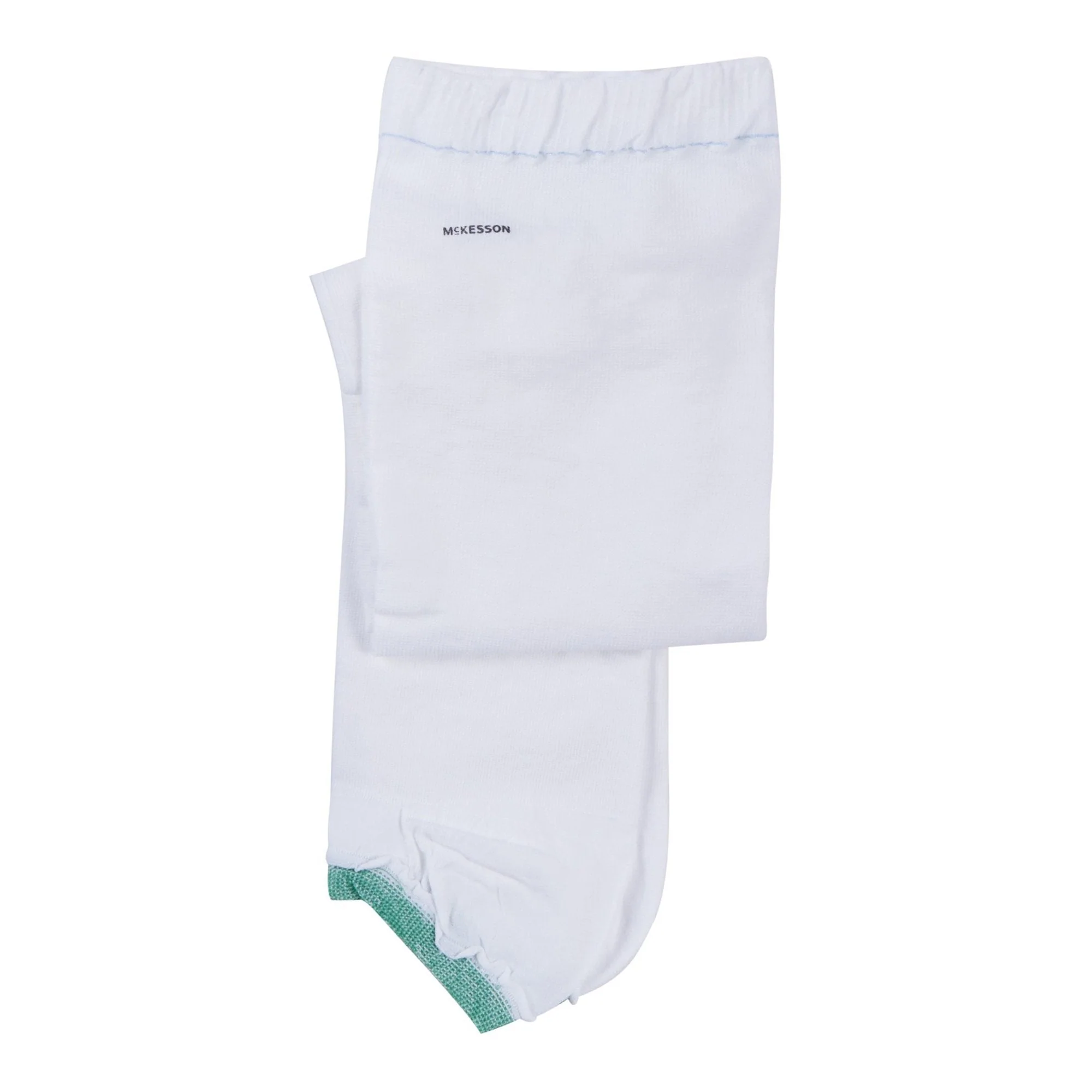 Anti-embolism Stocking McKesson Thigh High Medium / Short White Inspection Toe