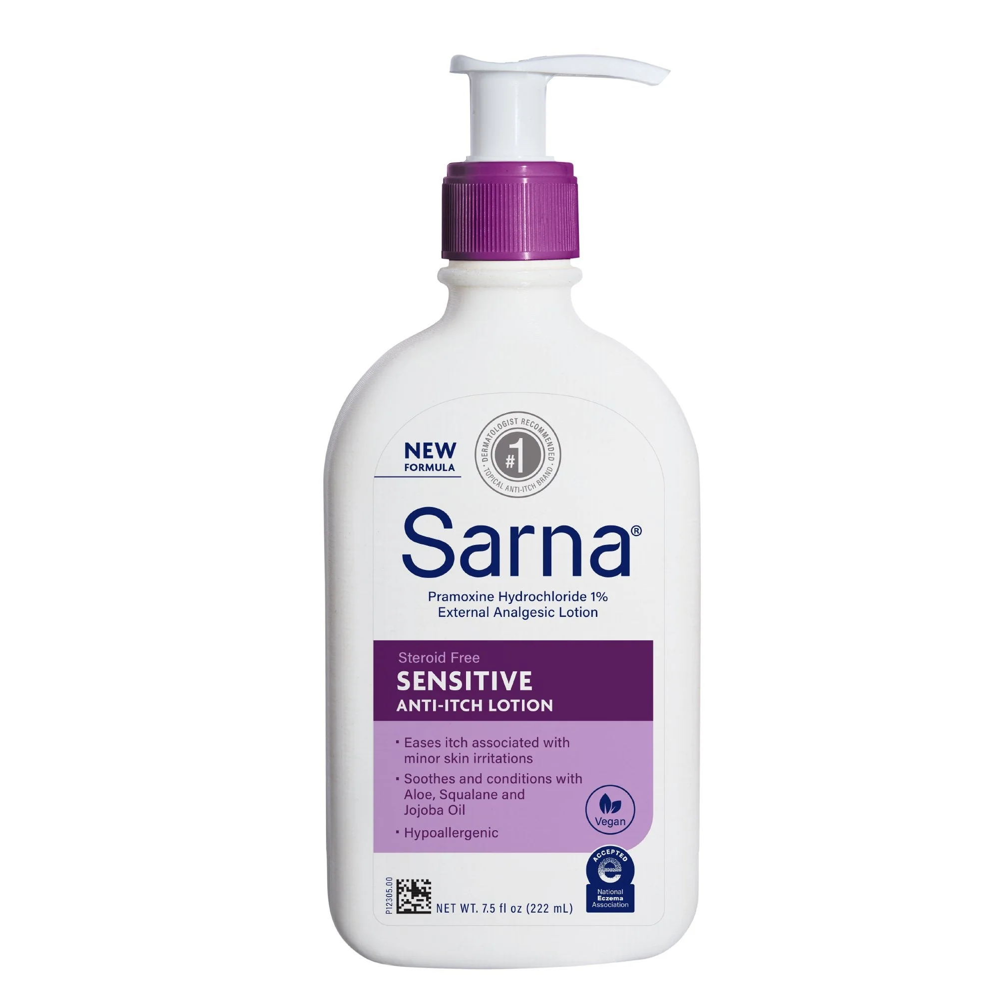 Emerson Healthcare Sarna Itch Relief Lotion Sensitive, 7.5-ounce pump bottle