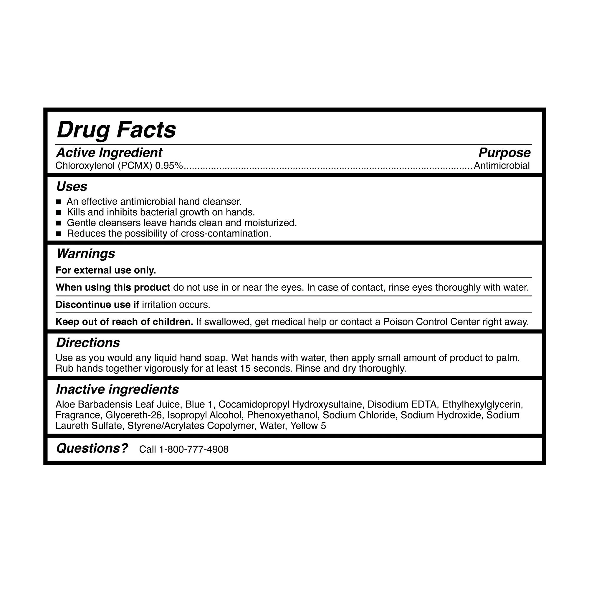 McKesson Brand McKesson Antimicrobial Lotion Soap, Herbal Scent, 1-gallon jug (4/CS) - Image 2