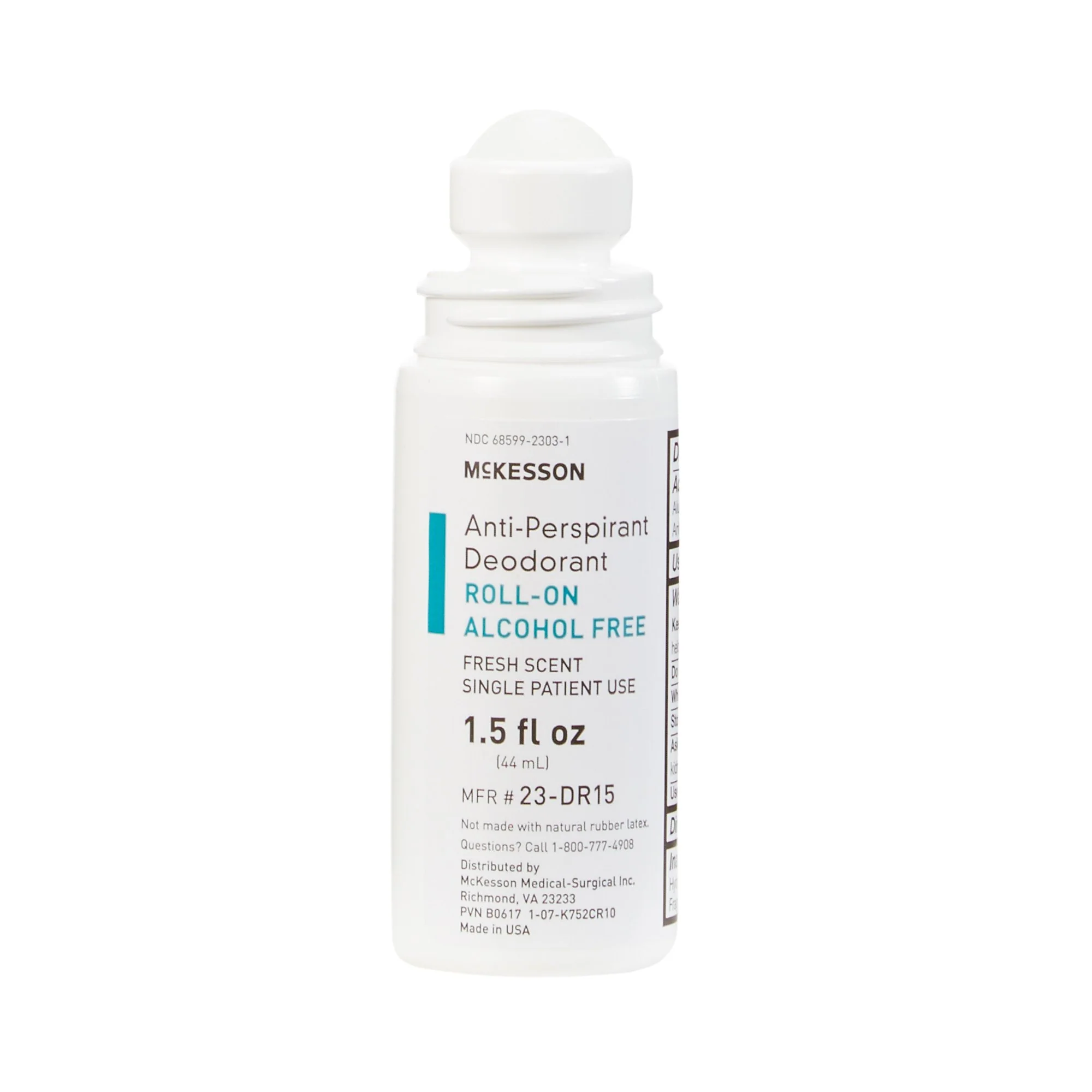 McKesson Brand McKesson Antiperspirant / Deodorant, Fresh Scent, 1.5 oz Roll-On (96/CS) - Image 2