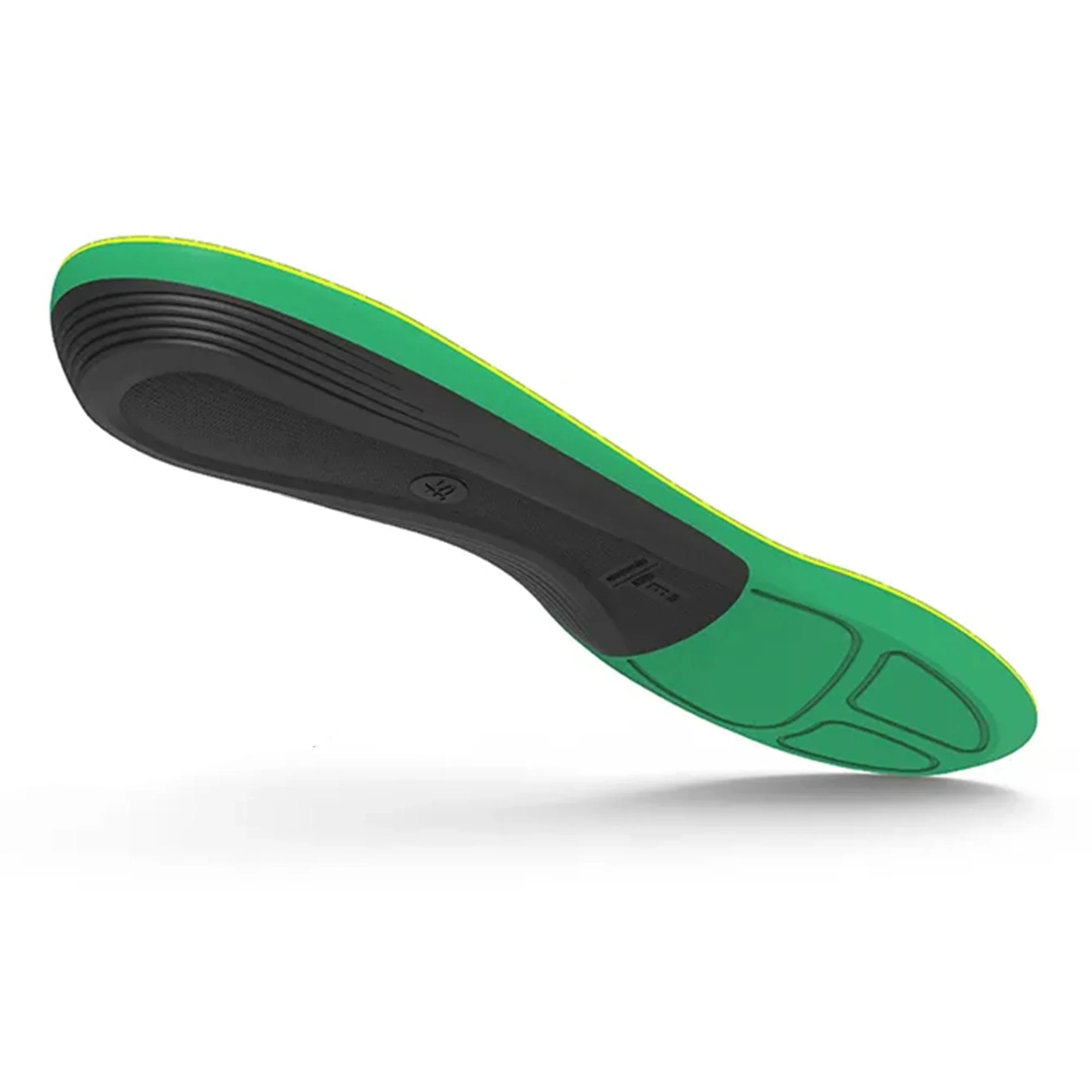 Superfeet Runner Orthotic Insole Superfeet High Arch Foam Junior 2.5 4 / Women 4.5 6 Inch Green - Image 2