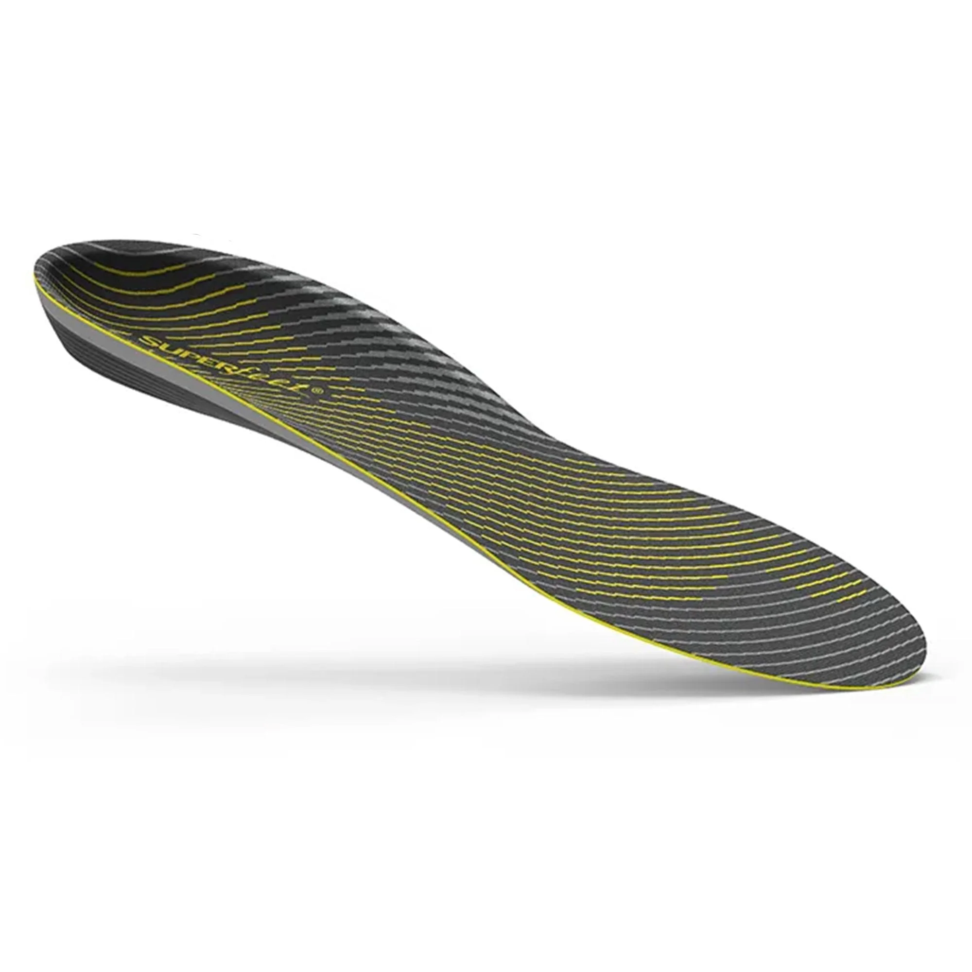 Superfeet Runner Orthotic Insole Superfeet Low Arch Foam Women 12.514 / Men 11.513 Gray