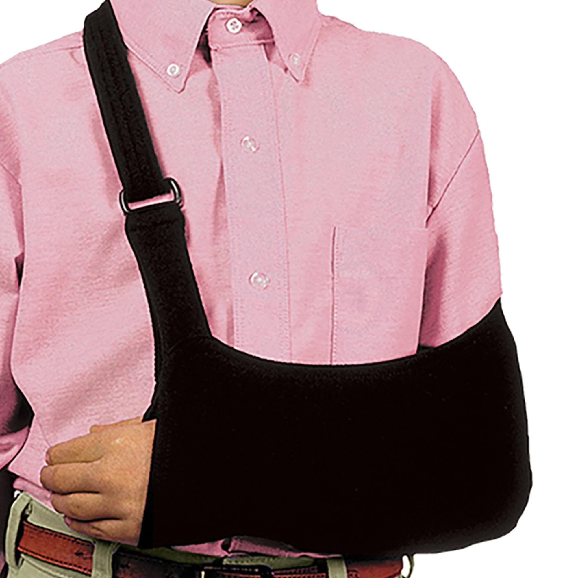 Brownmed Arm Sling Ultimate Arm Sling D-Ring / Hook and Loop Strap Closure Child Size / Small Adult - Image 2