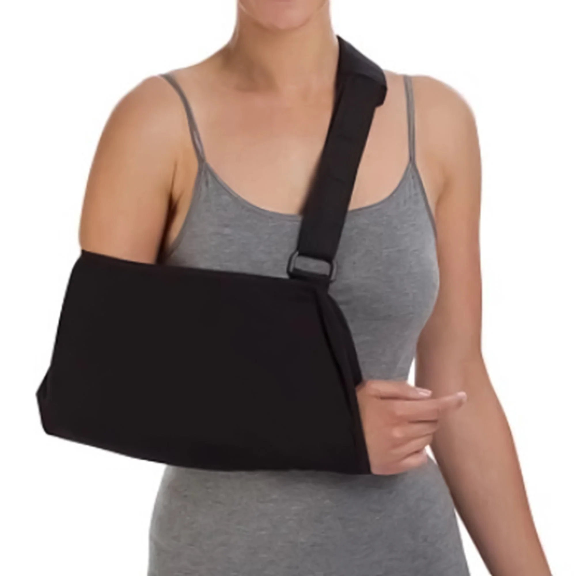 Arm Sling with Shoulder Pad Procare Deluxe D-Ring / Hook and Loop Strap Closure 2X-Small