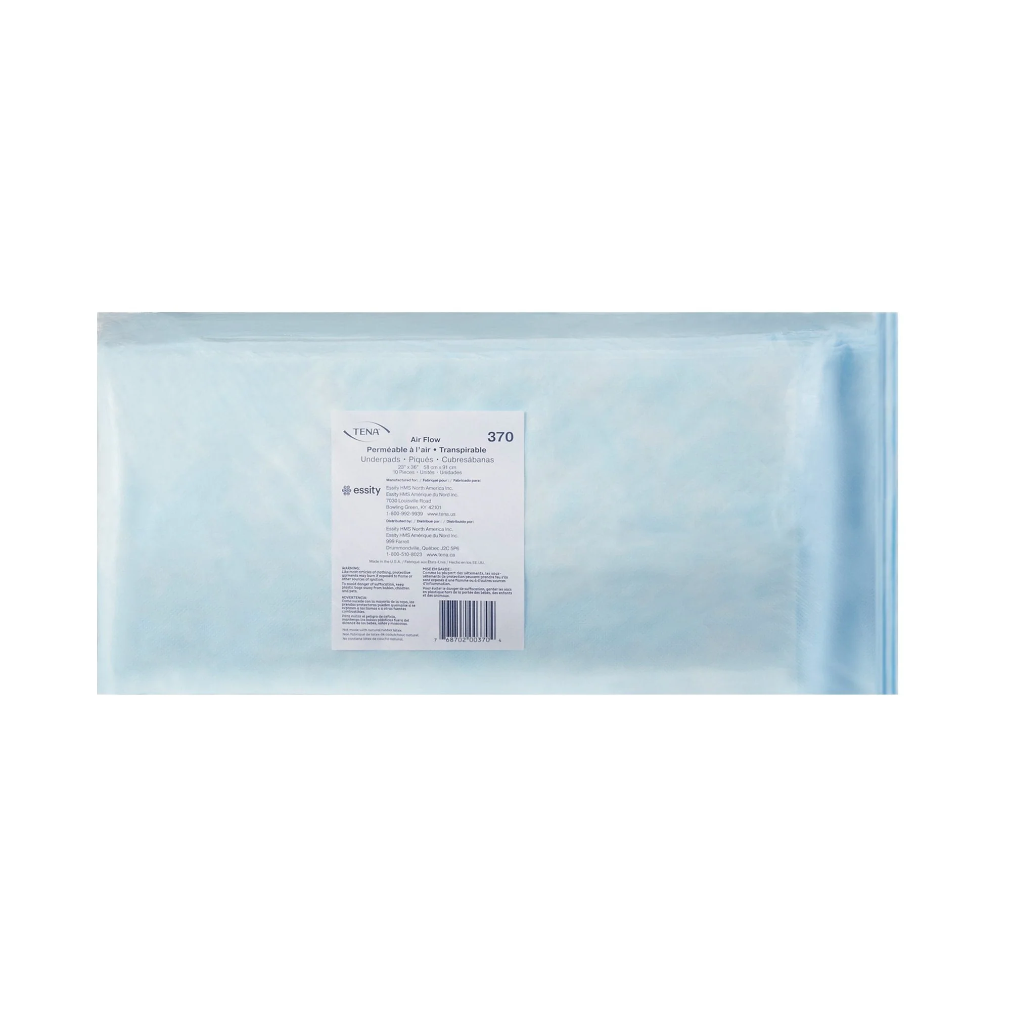 Essity HMS North America Inc Tena Air Flow Low Air Loss Underpad, 23 x 36 Inch (6/CS)