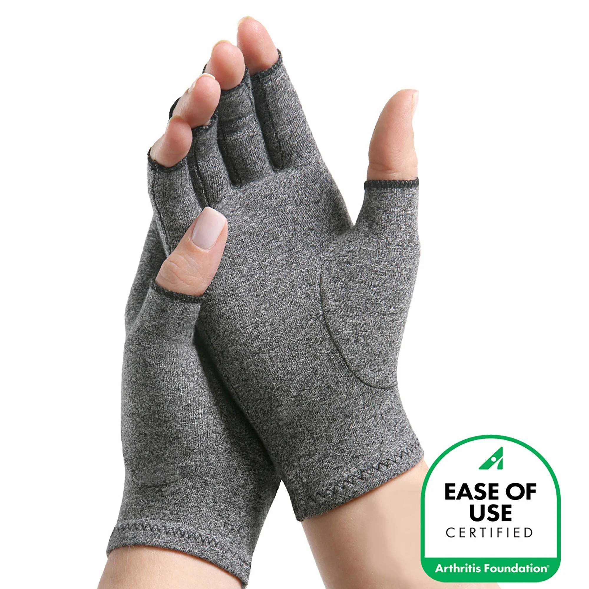 Brownmed IMAK Compression Arthritis Glove, Extra Large, Gray - Image 2
