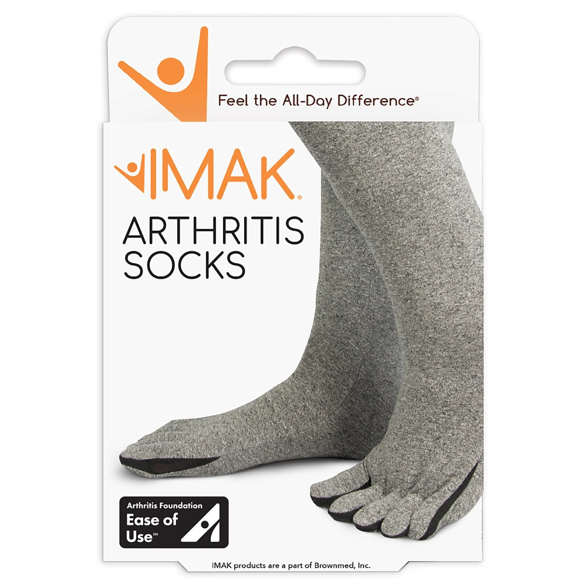 Brownmed IMAK Compression Arthritis Socks, Large